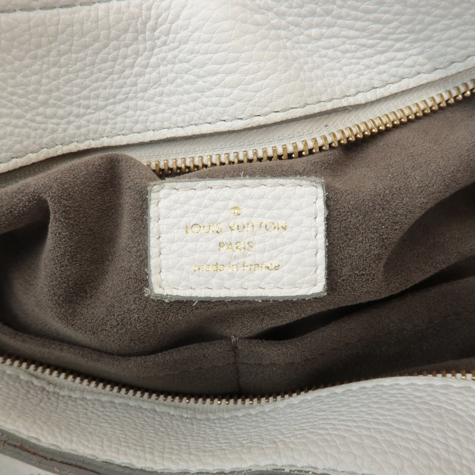 Louis Vuitton Monogram Mahina Solar PM Hand Bag Blanc M93126 Used