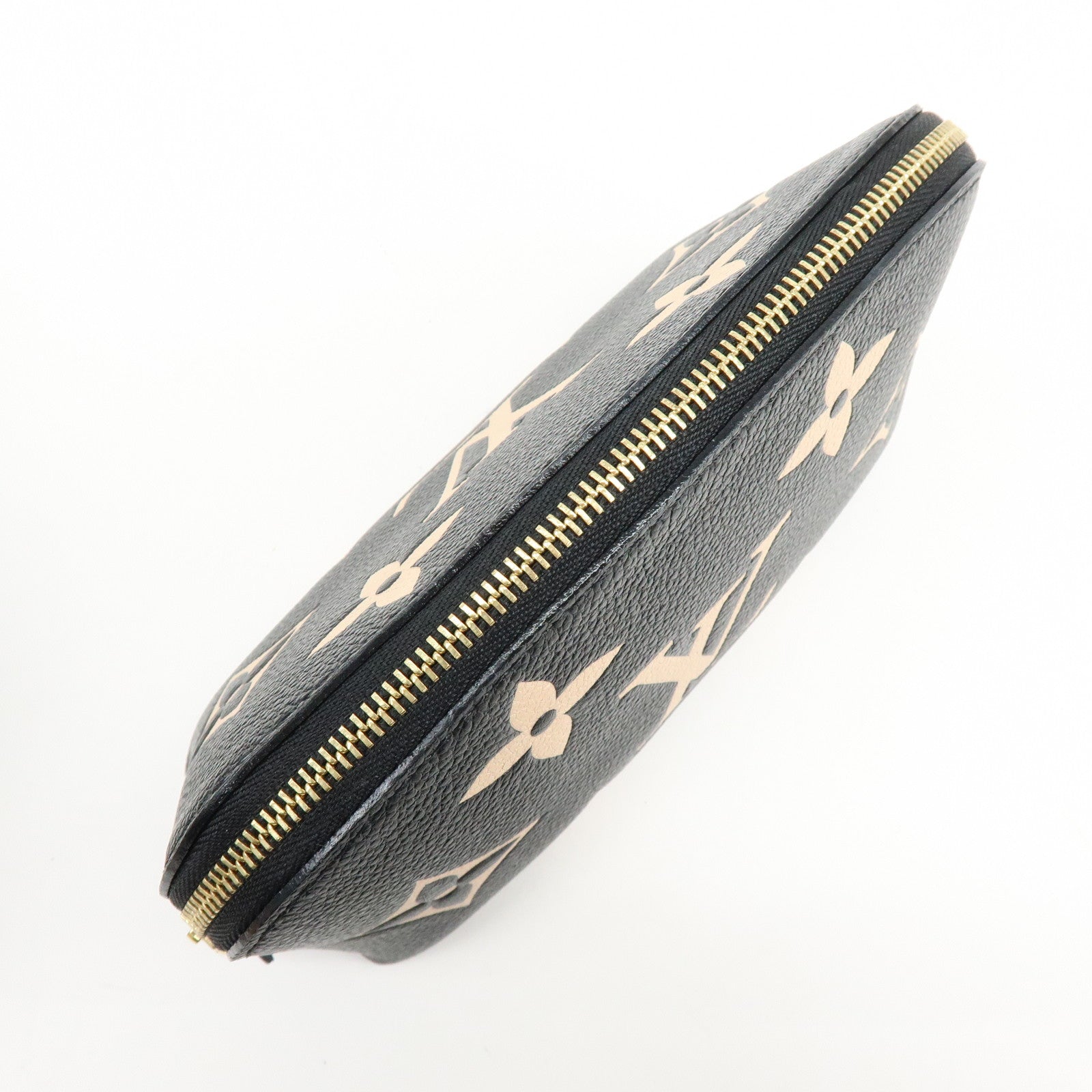 Louis Vuitton Bicolor Monogram Empreinte Cosmetic Pouch Noir M59086