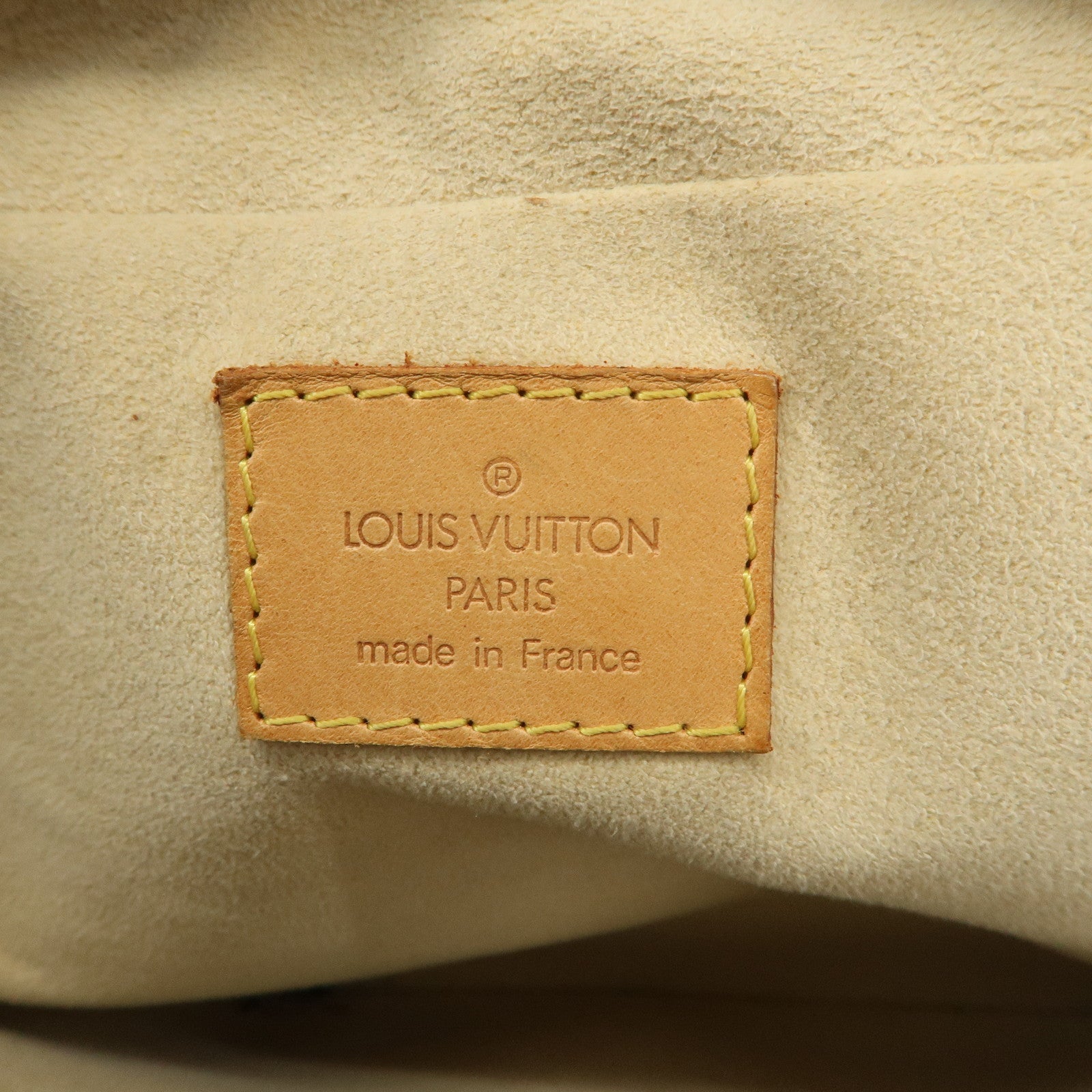 Louis Vuitton Monogram Manhattan PM Hand Bag Brown M40026