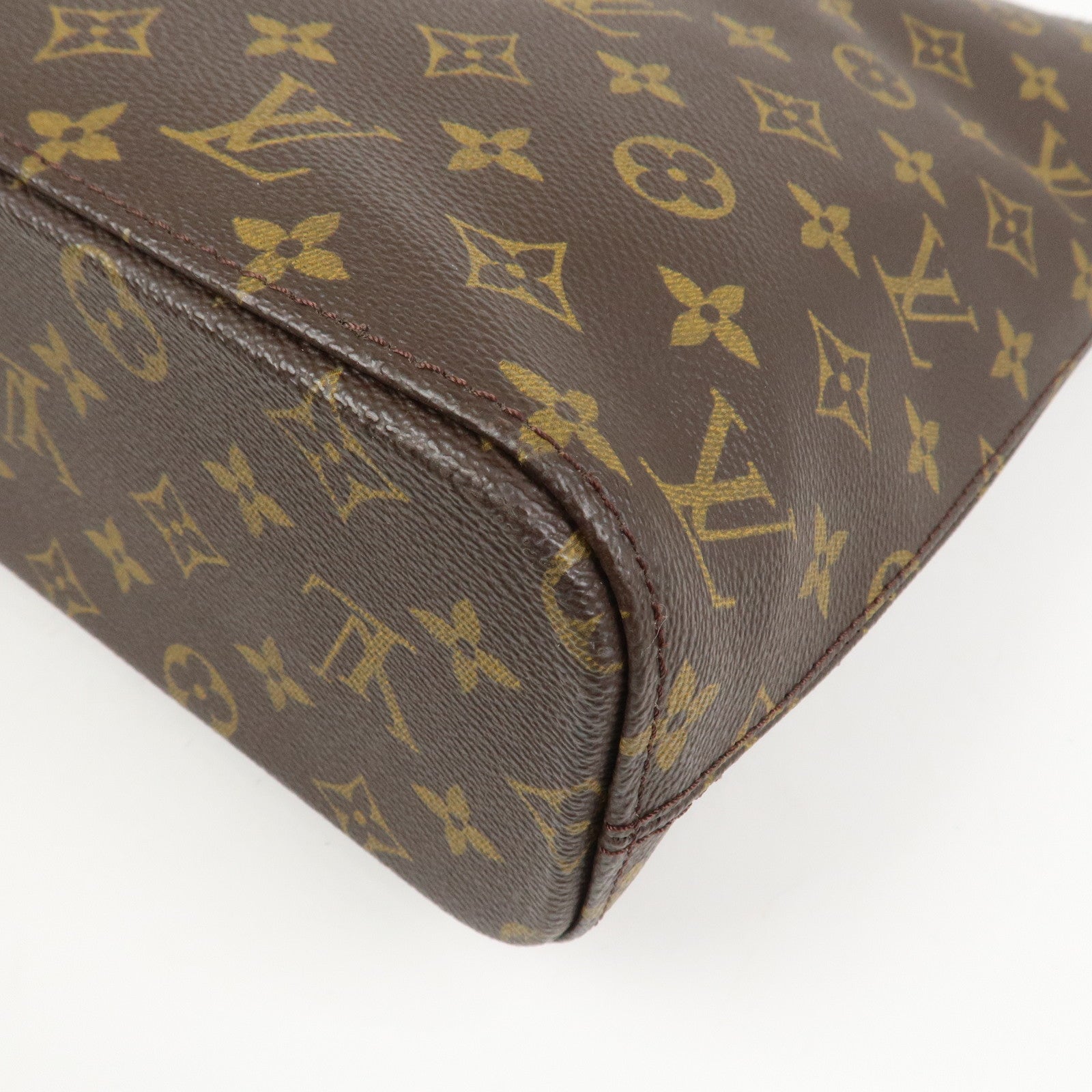 Louis Vuitton Monogram Luco Tote Bag Shoulder Bag Brown M51155