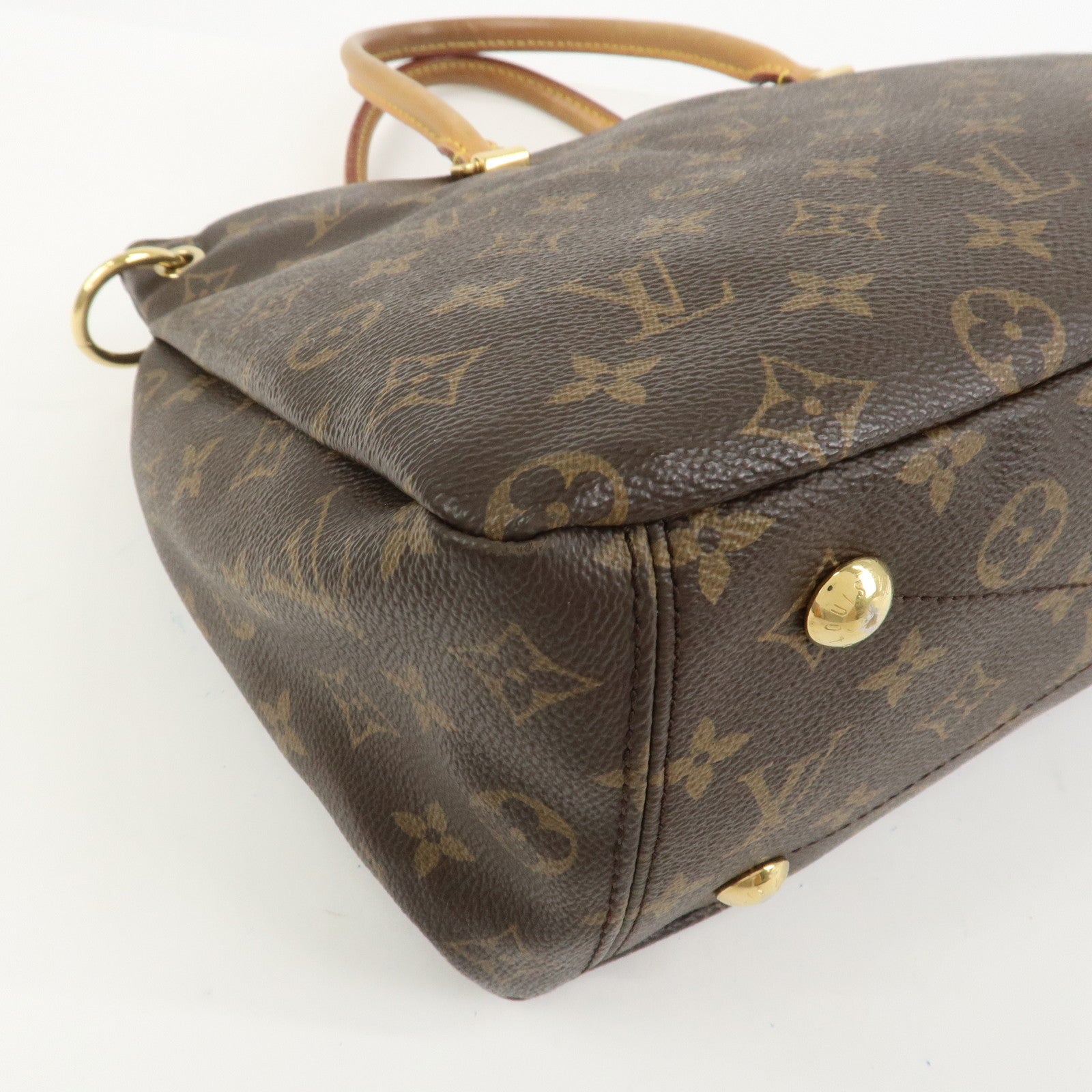 Louis Vuitton Monogram Pallas 2Way Hand Bag Aurore M40906