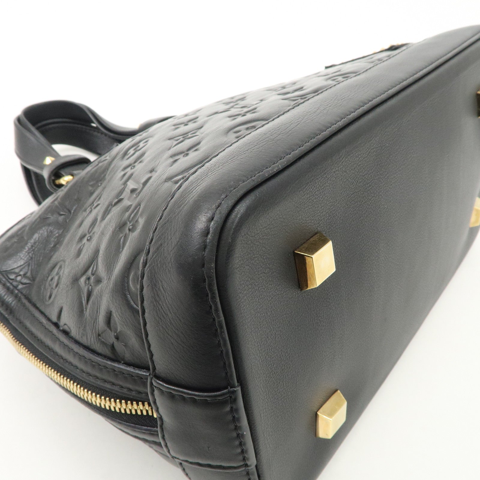 Louis Vuitton Monogram Double Jeu Neo Alma Hand Bag Noir M40286 Used