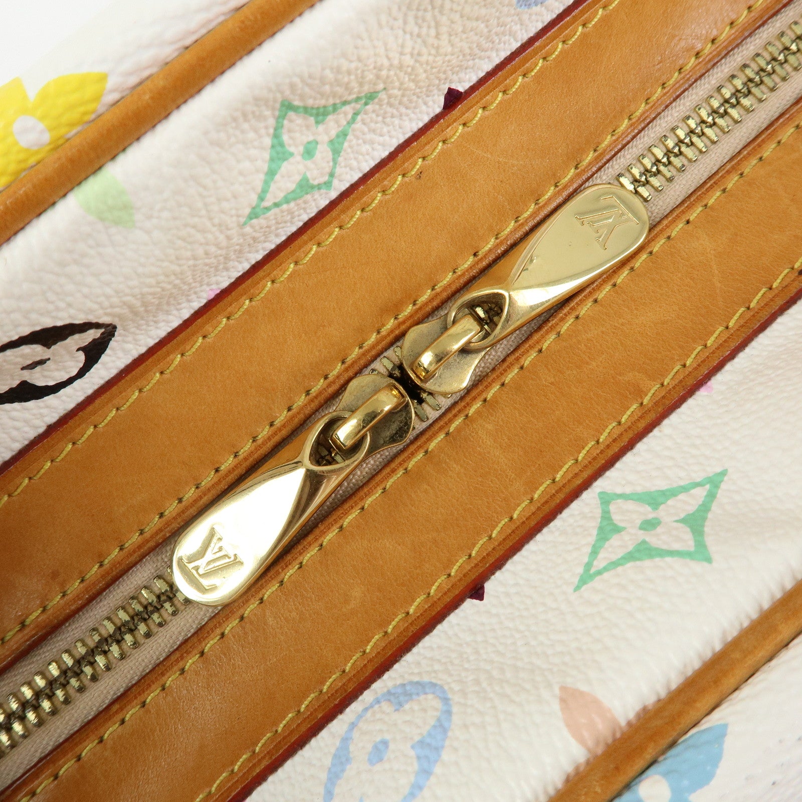 Louis Vuitton Monogram Multicolor Claudia Hand Bag Blanc M40193