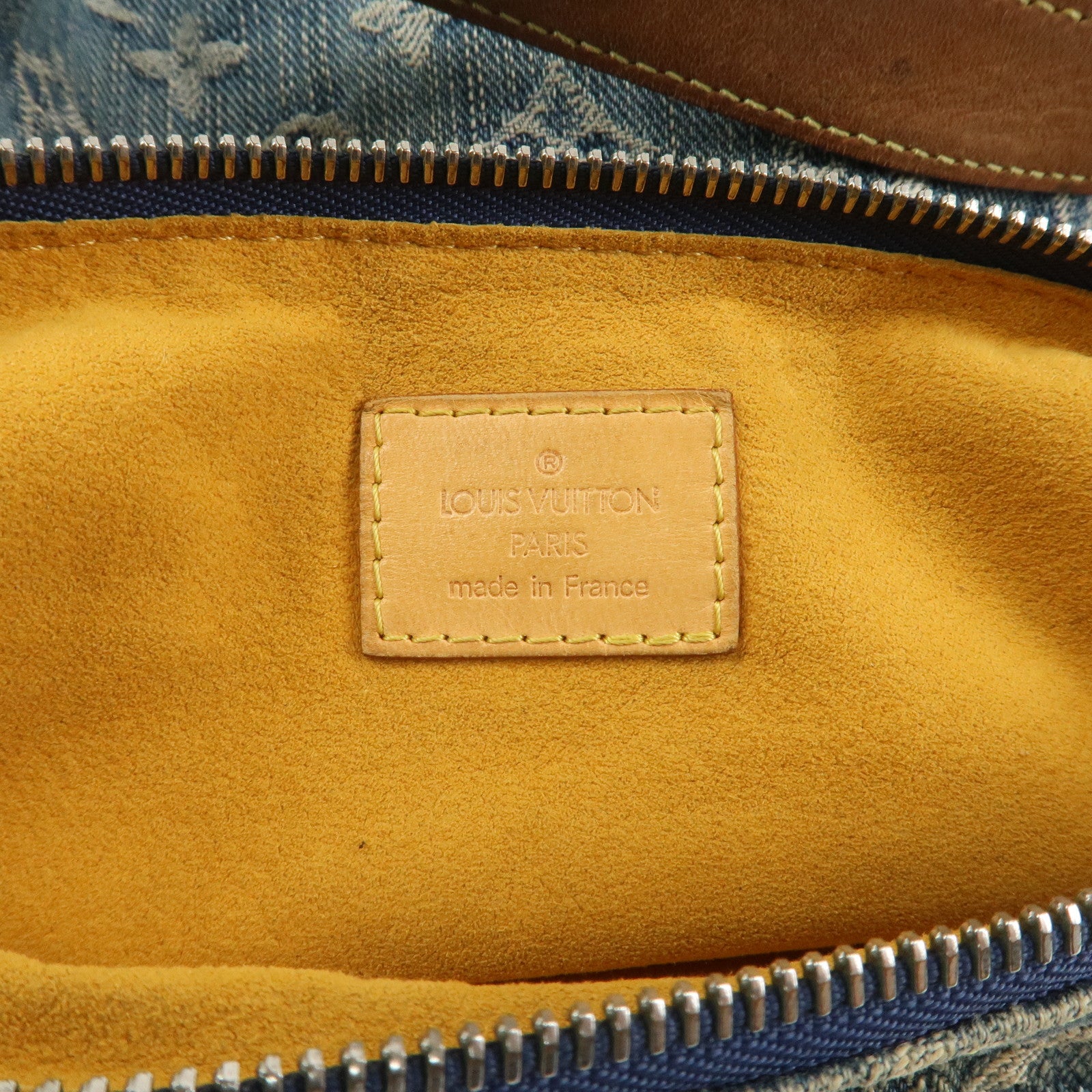 Louis Vuitton Monogram Denim Baggy PM 2Way Bag Shoulder Bag M95049