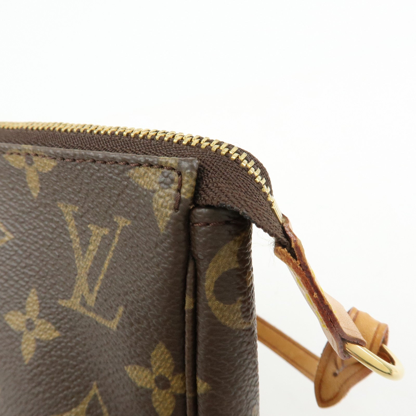 Louis Vuitton Monogram Pochette Accessoires Pouch Hand Bag M51980