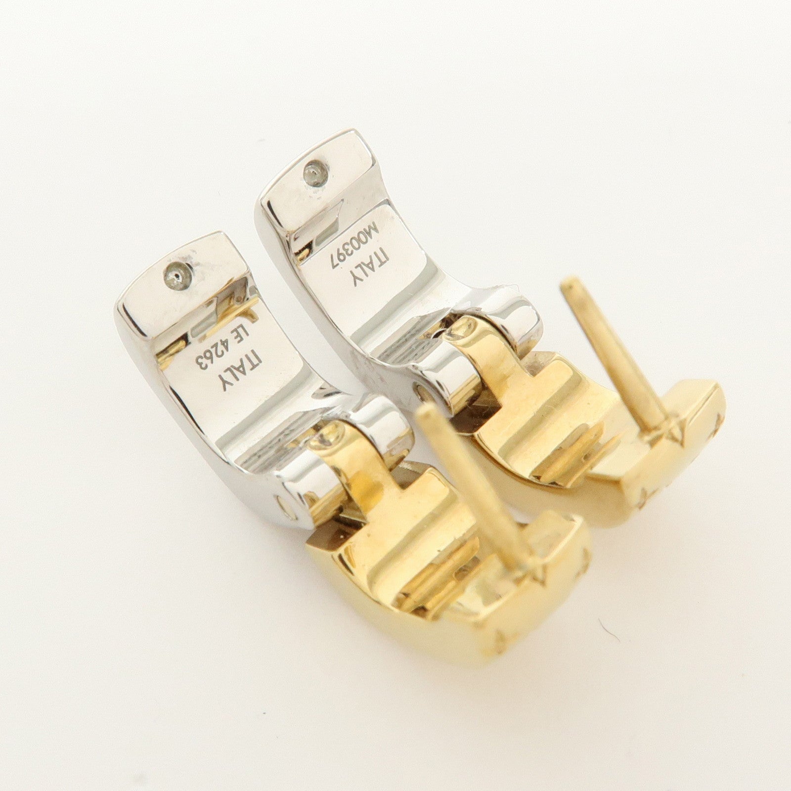 Louis Vuitton Boucles d’oreilles Nanogram Metal Earrings M00397
