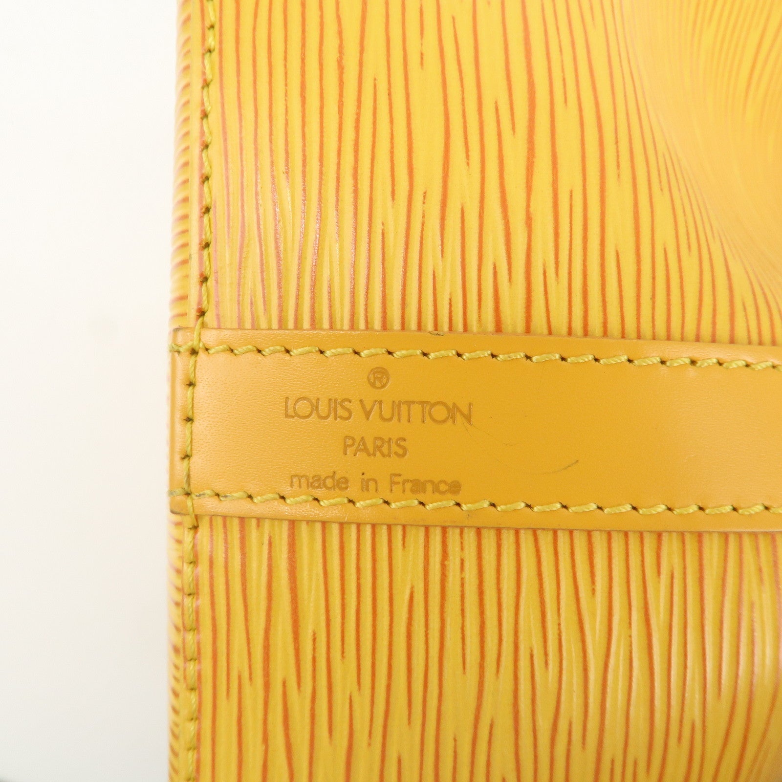 Louis Vuitton Epi Petit Noe Shoulder Bag Tassili Yellow M44109