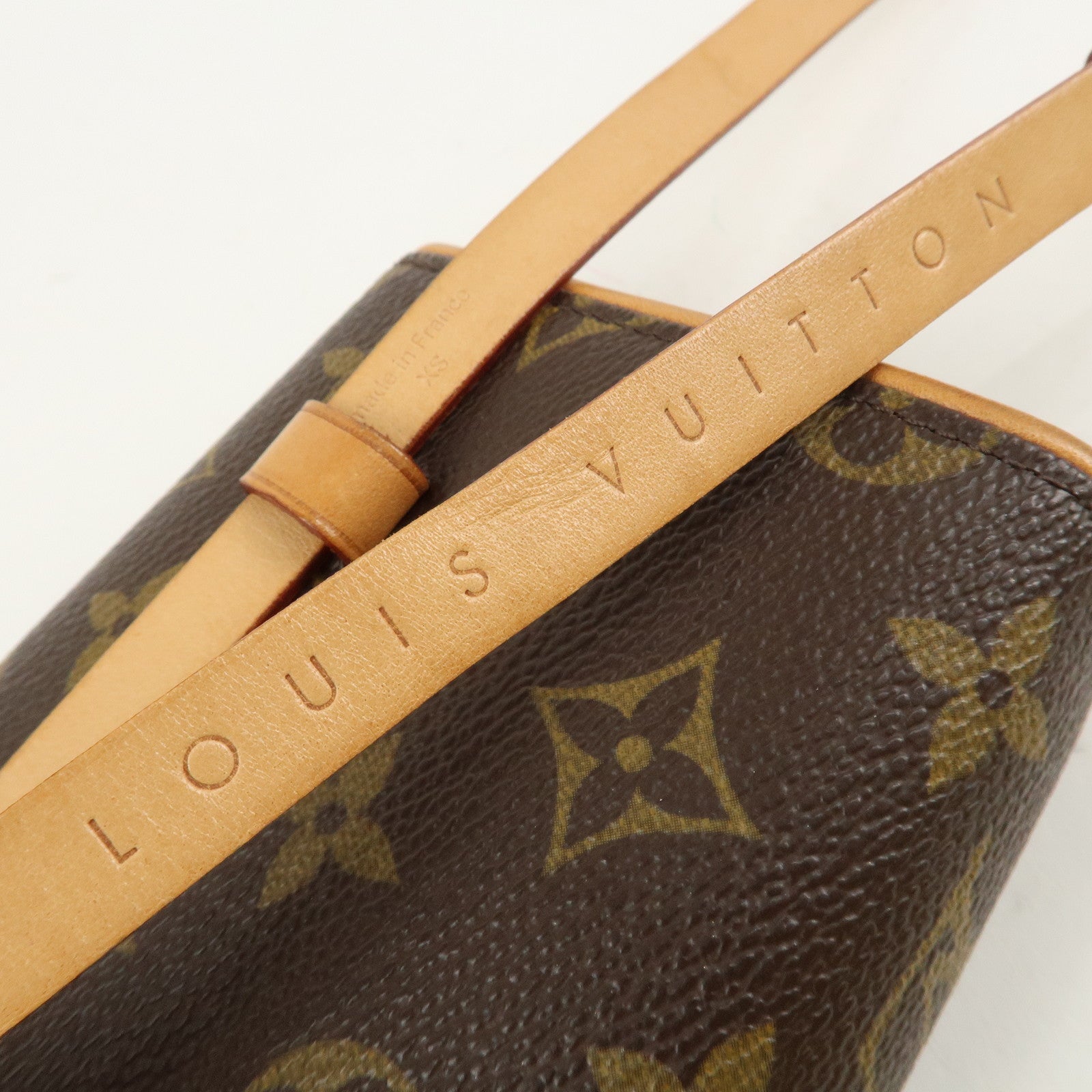 Louis Vuitton Monogram Pochette Florentine Waist Bag Belt XS M51855 Used