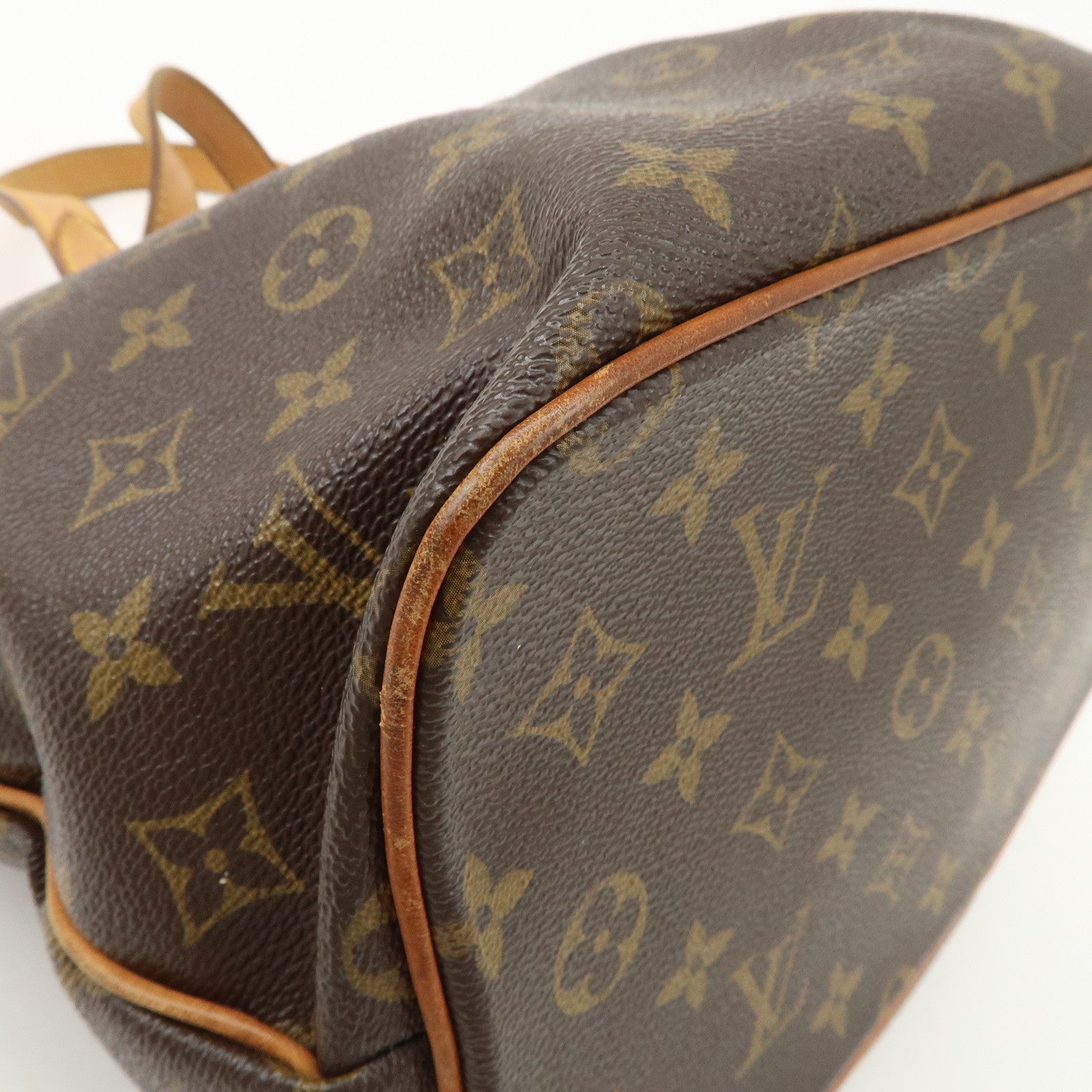 Louis Vuitton Monogram Palermo PM 2Way Hand Bag Brown M40145 Used
