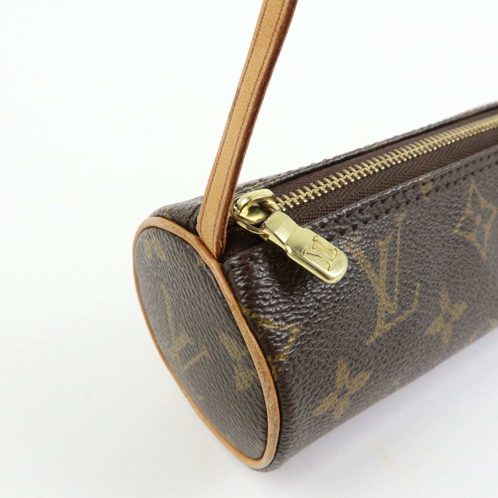 Louis Vuitton Monogram Mini Pouch for Papillon Bag Brown