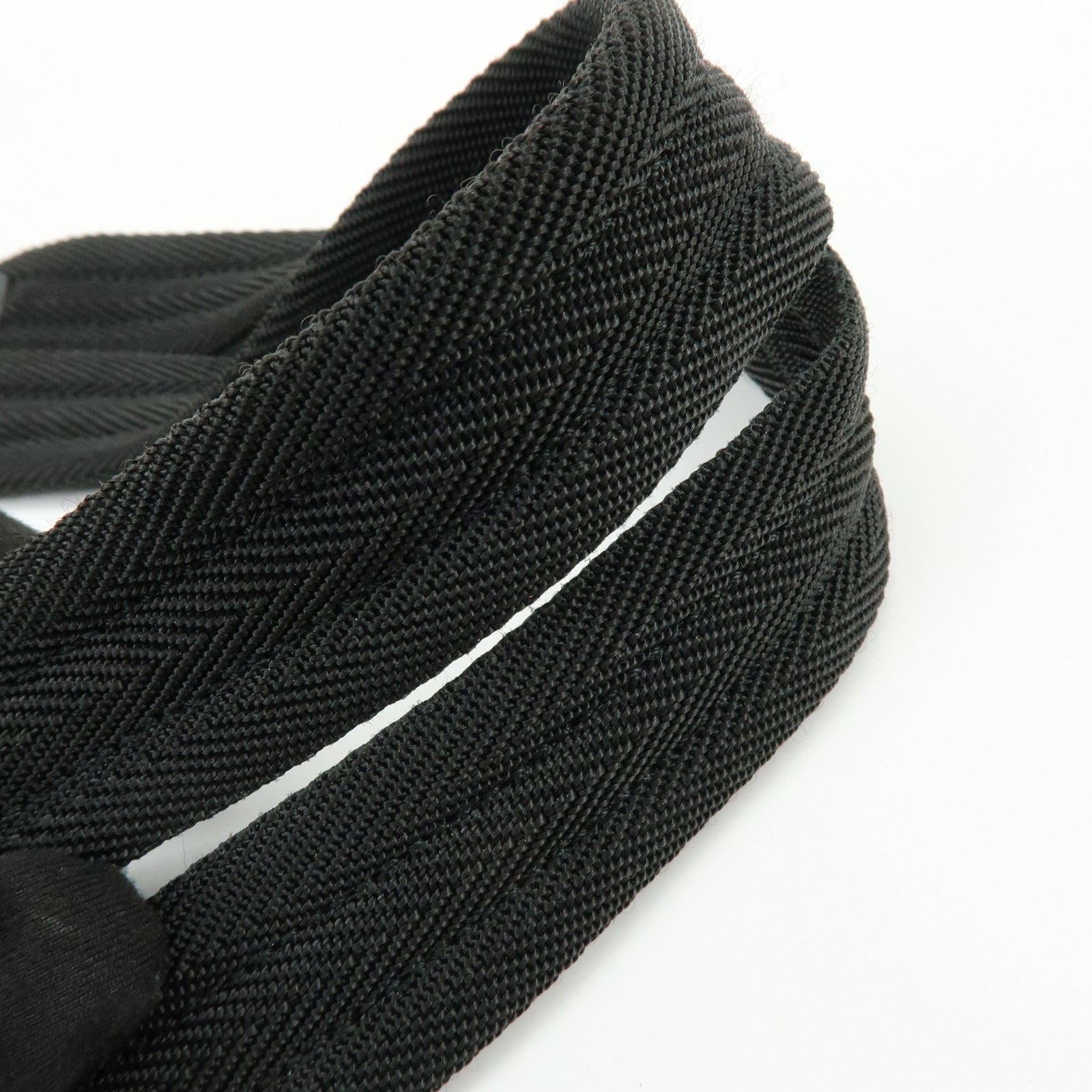 PRADA Mesh Leather Tote Bag Shoulder Bag Black