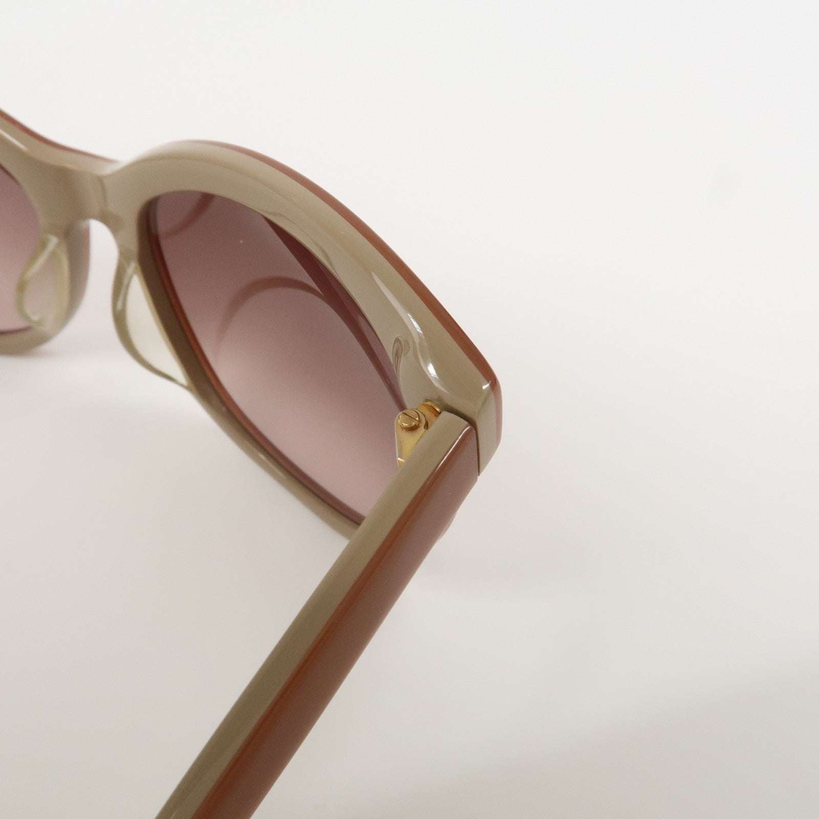 Chloe Plastic Sunglasses Brown CE669SA 749 56□20