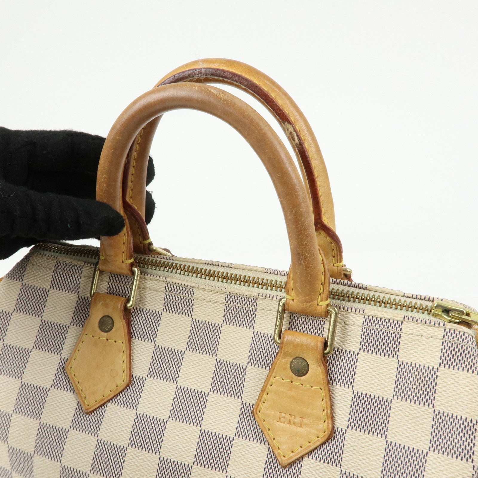 Louis Vuitton Damier Azur Speedy 25 Boston Bag Hand Bag N41534