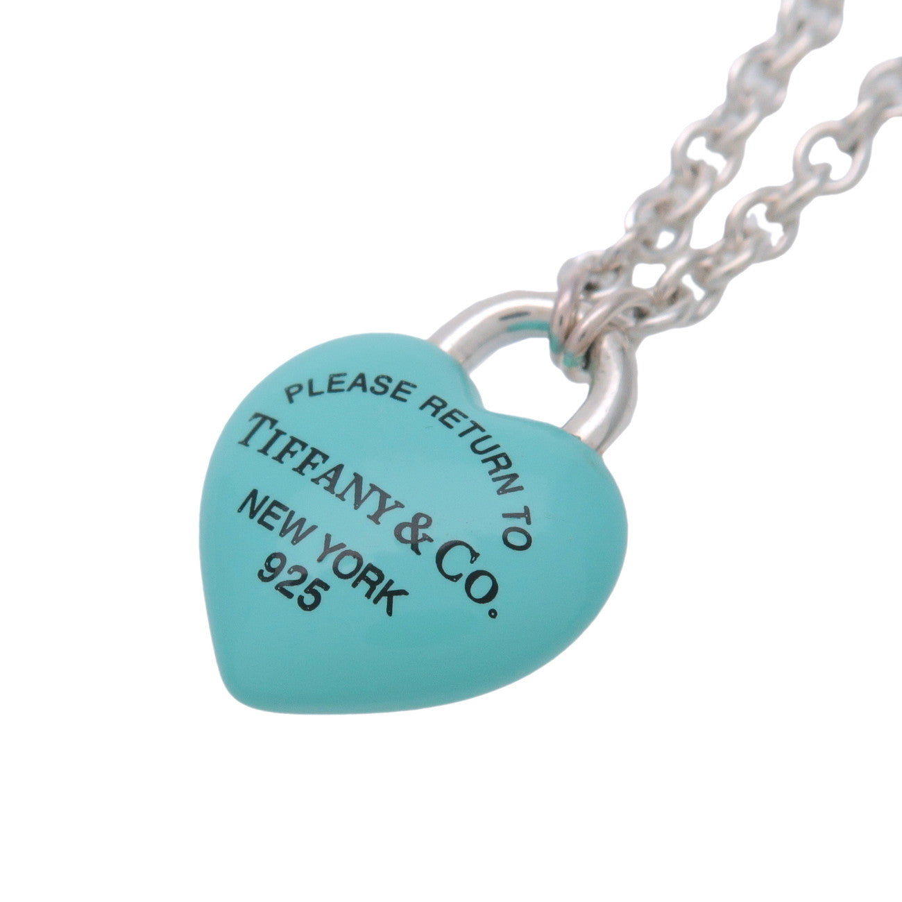 Tiffany & Co Return to Tiffany Full Heart Bracelet SV925 Blue