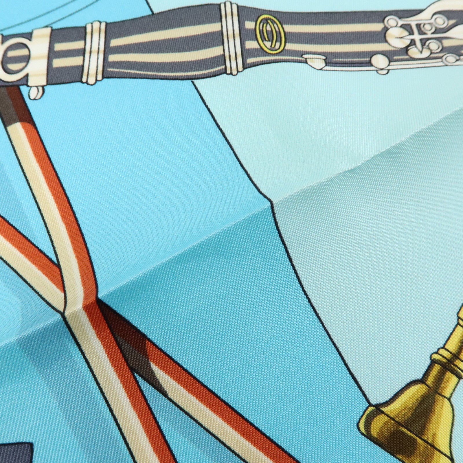 HERMES Carre90 Silk 100% Scarf ORIGINAL NEW ORLEANS CREOLE JAZZ1923