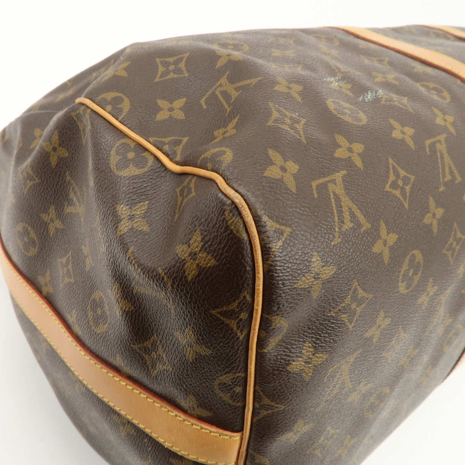 Louis Vuitton Monogram Keep All Bandouliere 55 Boston Bag M41414