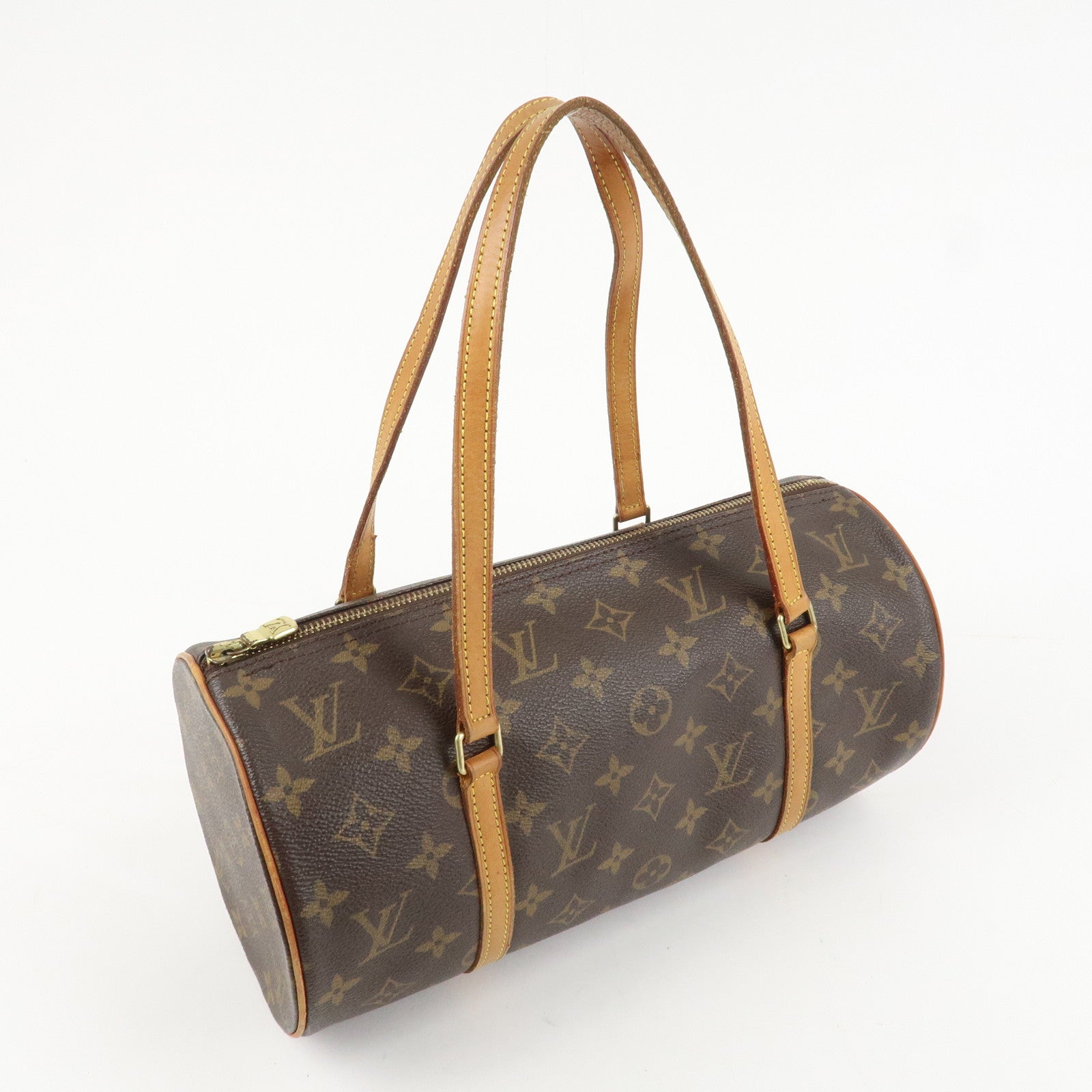 Louis Vuitton Monogram Papillon 30 Hand Bag New Style M51385 Used