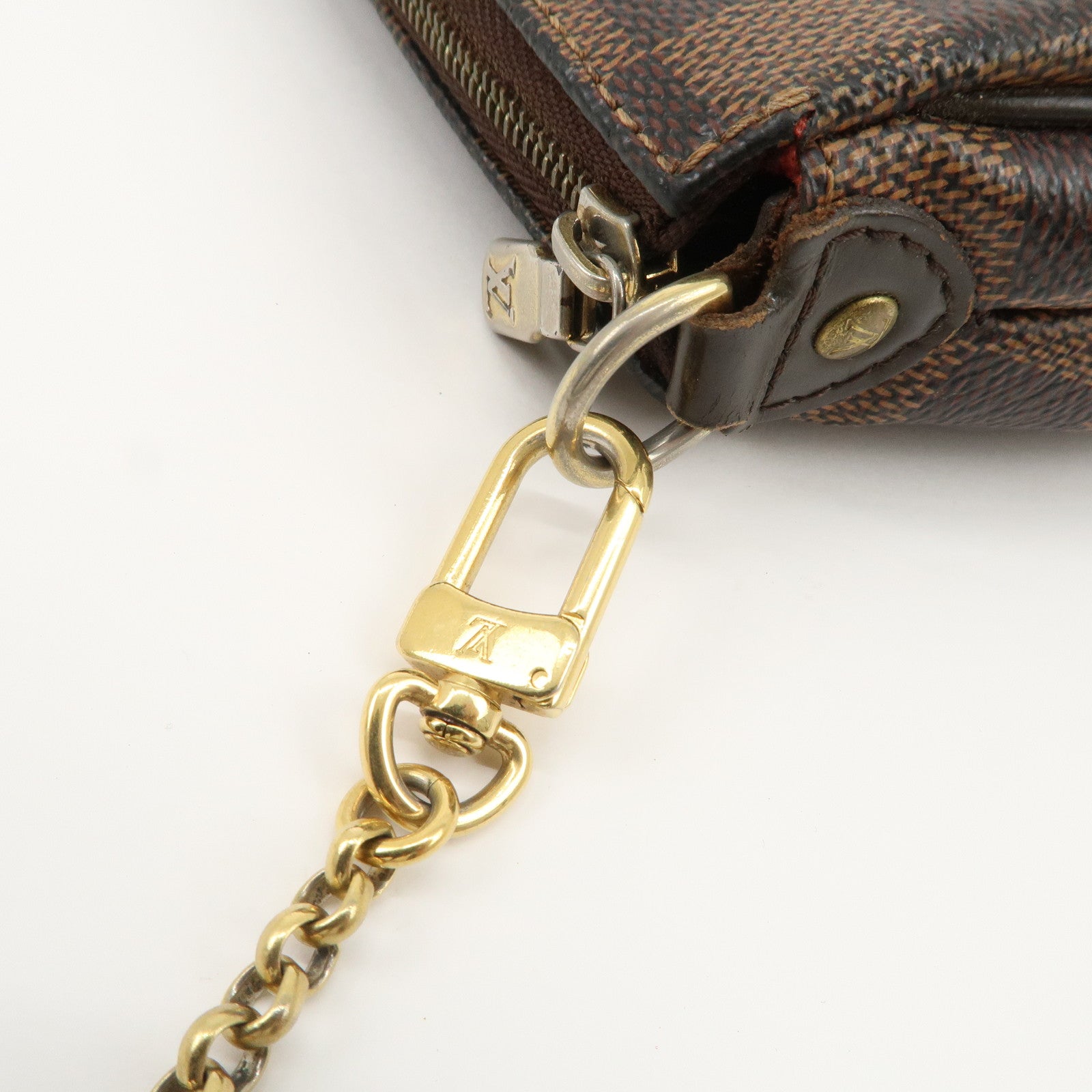 Louis Vuitton Damier Eva 2Way Bag Shoulder Bag Damier Ebene N55213