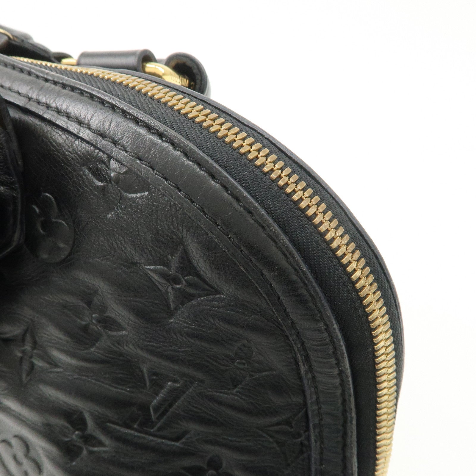 Louis Vuitton Monogram Double Jeu Neo Alma Hand Bag Noir M40286 Used