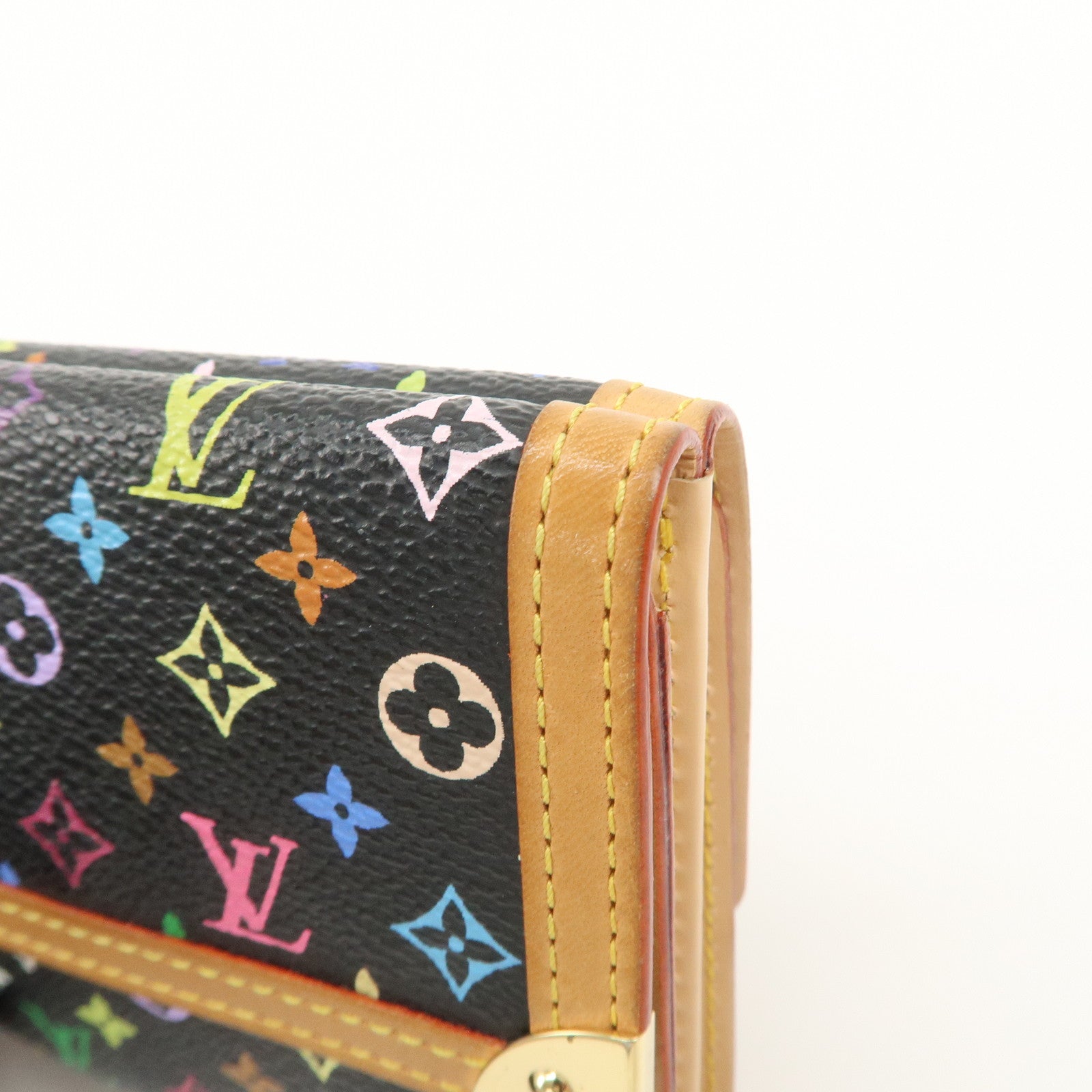 Louis Vuitton Monogram Porte Monnaie Billets Carte Credit M92984 Used