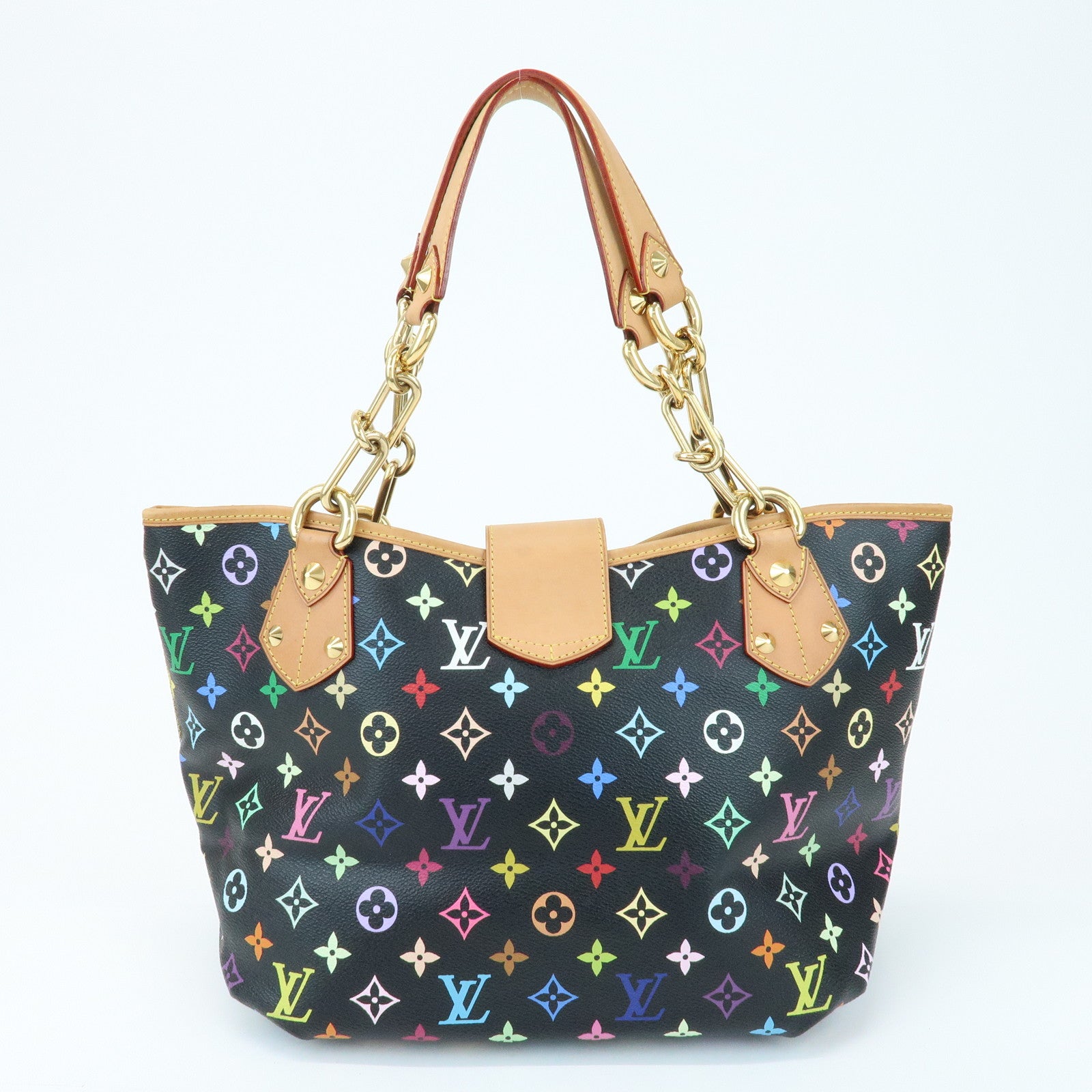 Louis Vuitton Monogram Multicolor Annie MM Shoulder Bag Noir M40308