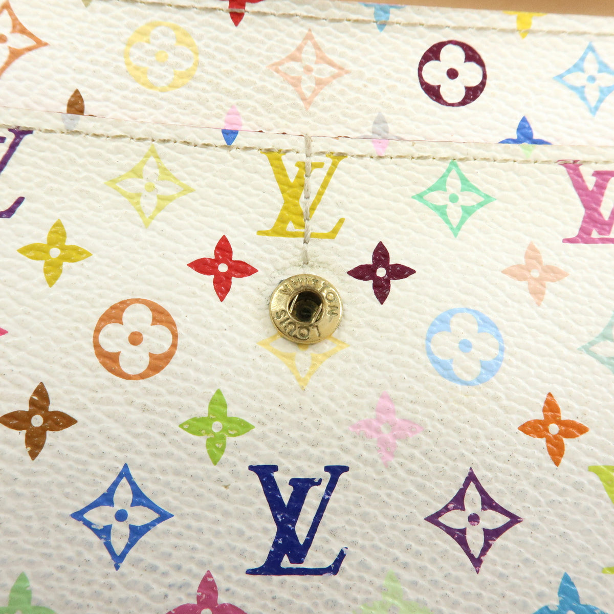 Louis Vuitton Monogram Multicolor Portefeuille Sarah Long Wallet