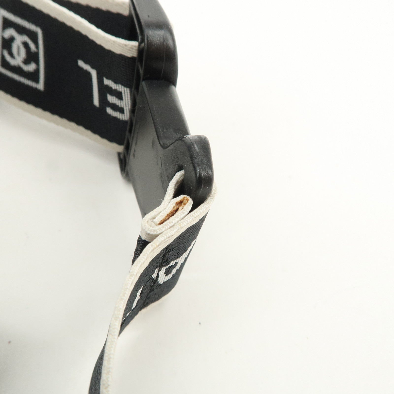 CHANEL Sport Line Cotton Jersey Waist Bag Body Bag Grey