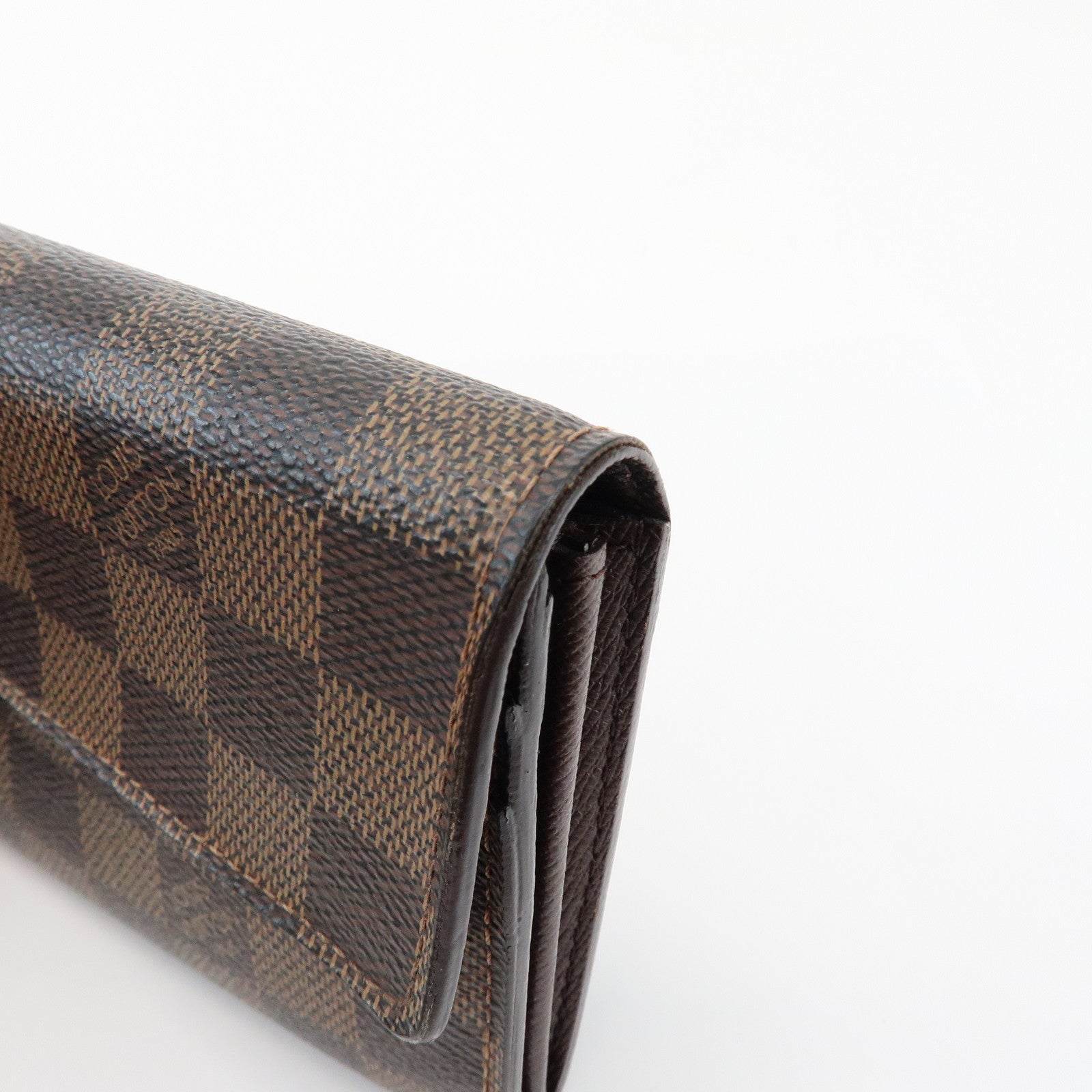 Louis Vuitton Damier Ebene Set of 2 Long Wallet N60015/N61734