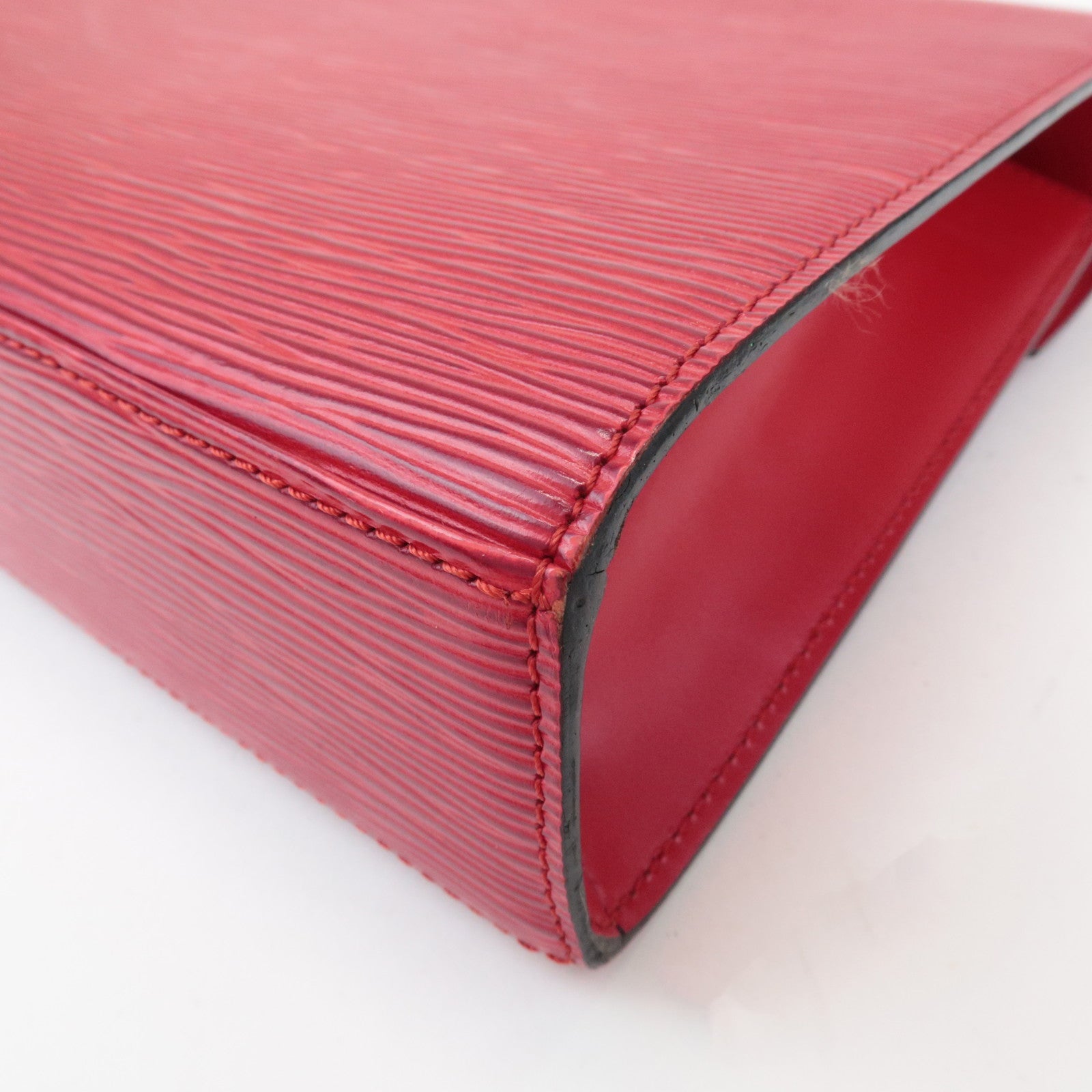 Louis Vuitton Epi Leather Marceau Hand Bag Castilian Red M52377