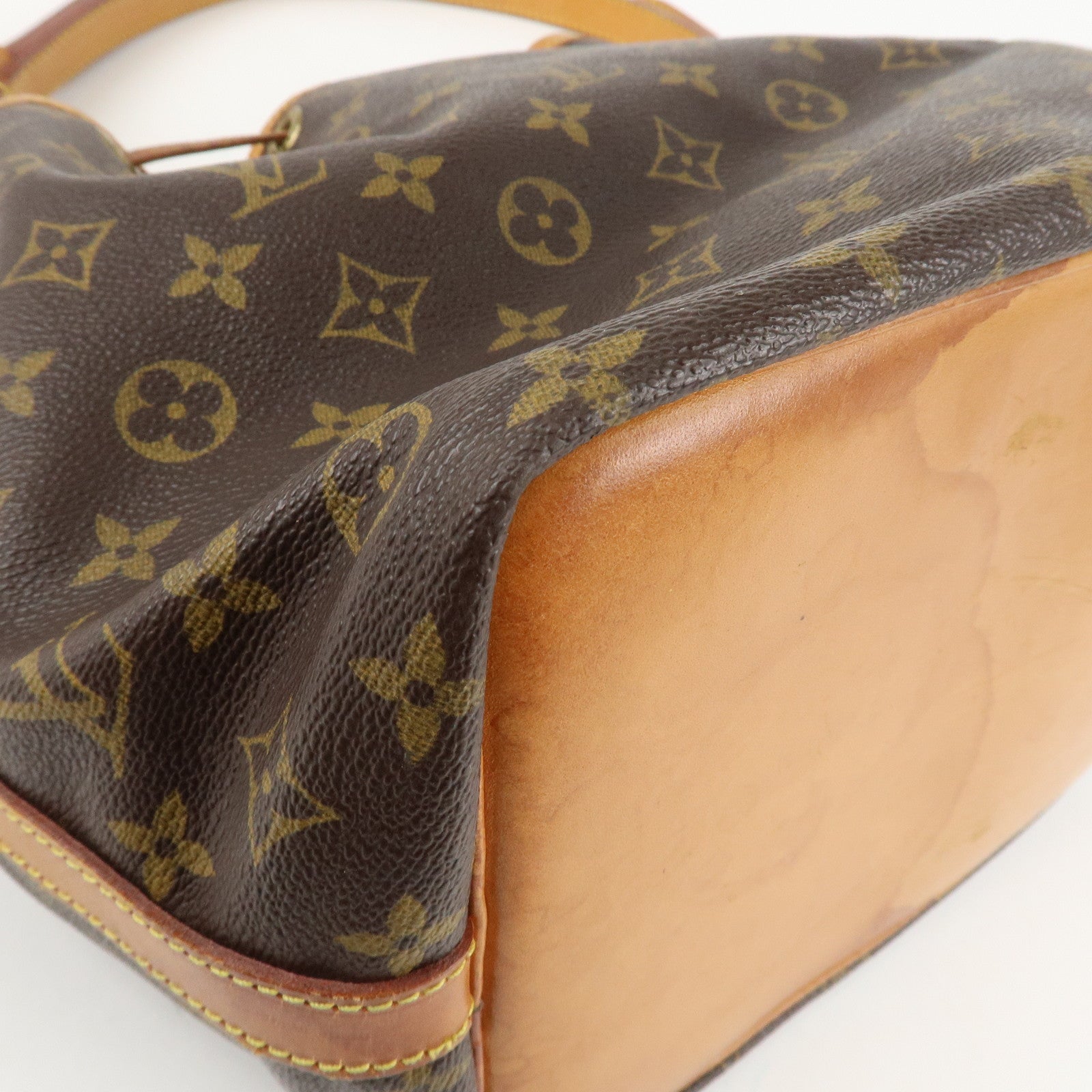 Louis Vuitton Monogram Petit Noe Shoulder Bag Brown M42226 Used