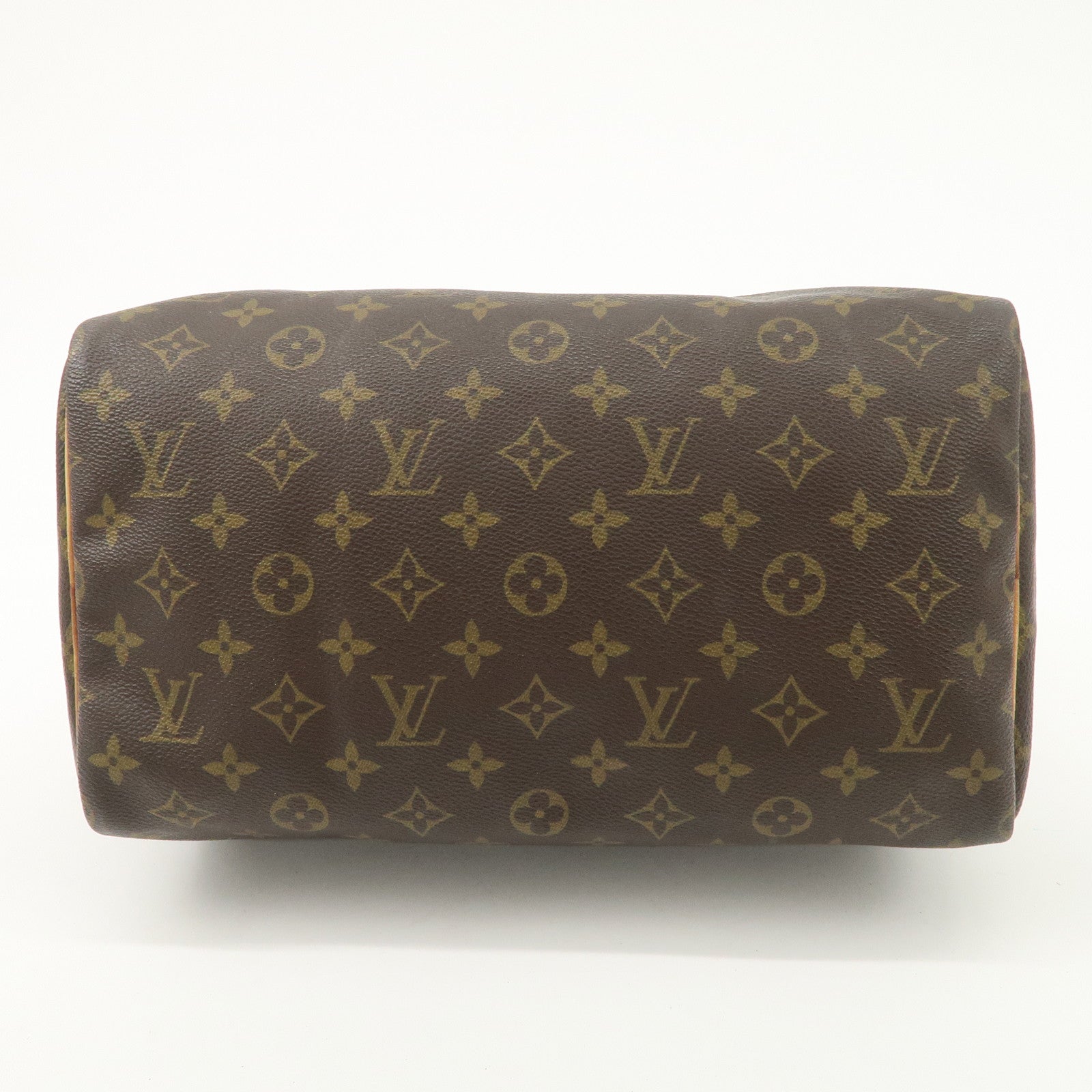 Louis Vuitton Monogram Speedy 30 Hand Bag Boston Bag M41526 Used