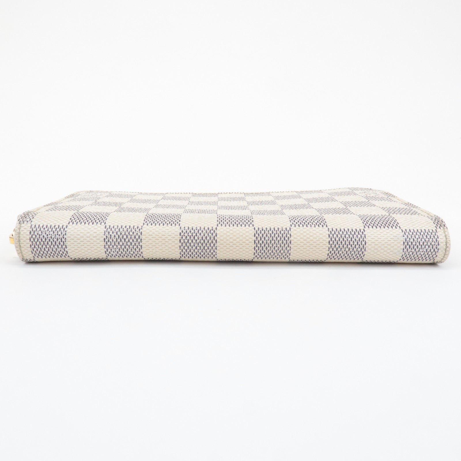 Louis Vuitton Damier Azur Round Zippy Wallet Long Wallet N60019 Used