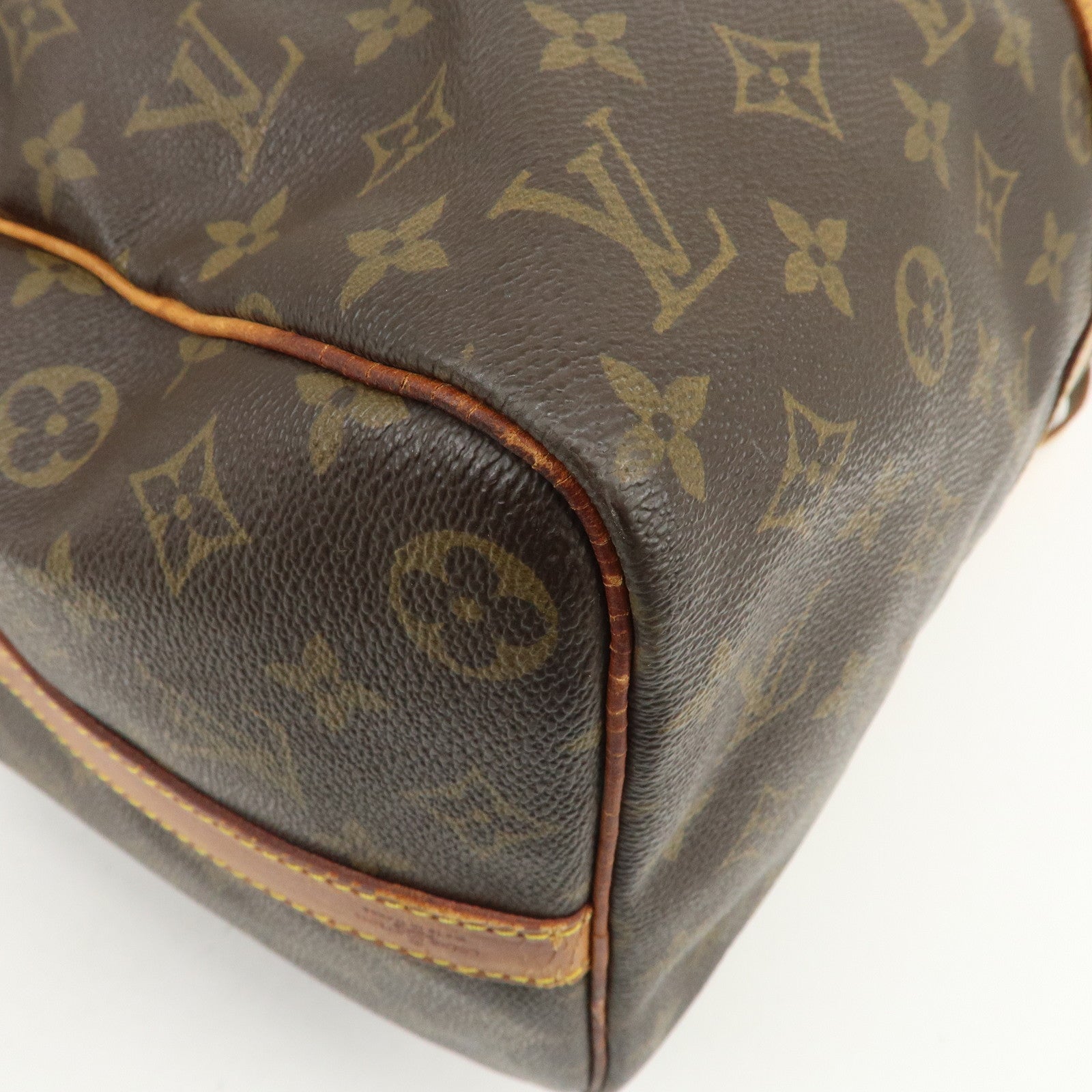 Louis Vuitton Monogram Keep All Bandouliere 45 Boston Bag M41418