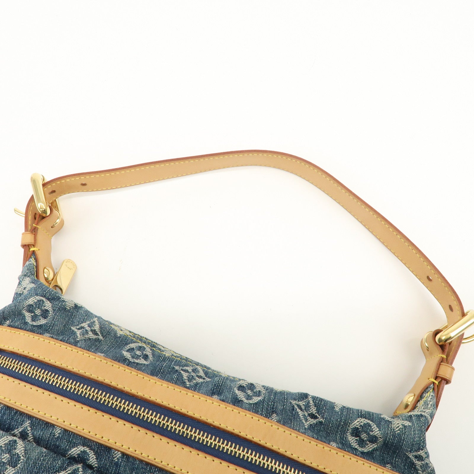 Louis Vuitton Monogram Denim Baggy PM 2Way Bag Shoulder Bag M95049