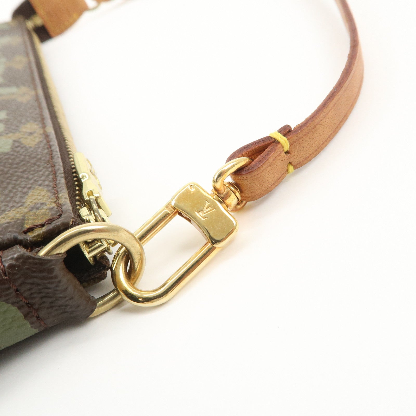 Louis Vuitton Monogram Graffiti Pochette Accessoires HandBag M92191