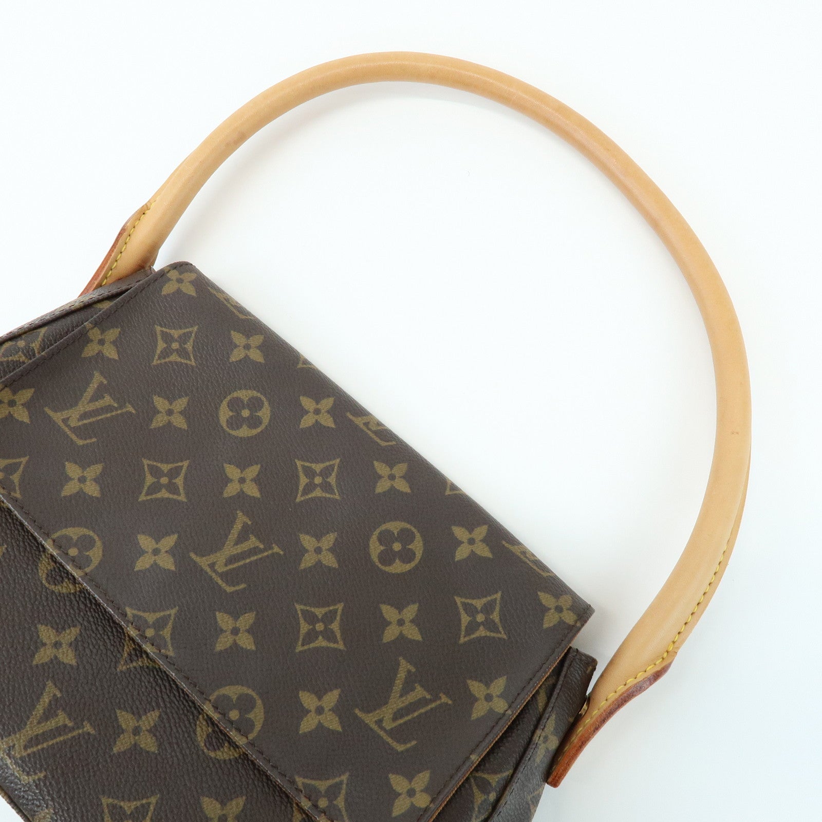 Louis Vuitton Monogram Mini Looping Shoulder Bag Brown M51147