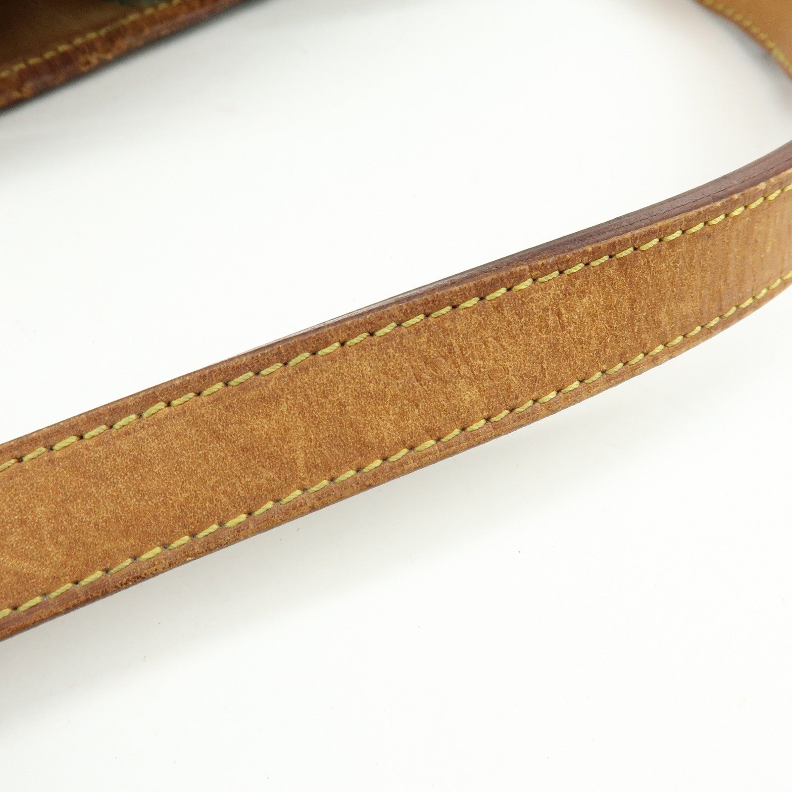 Louis Vuitton Monogram Noe Canvas Leather Shoulder Bag Brown M42224