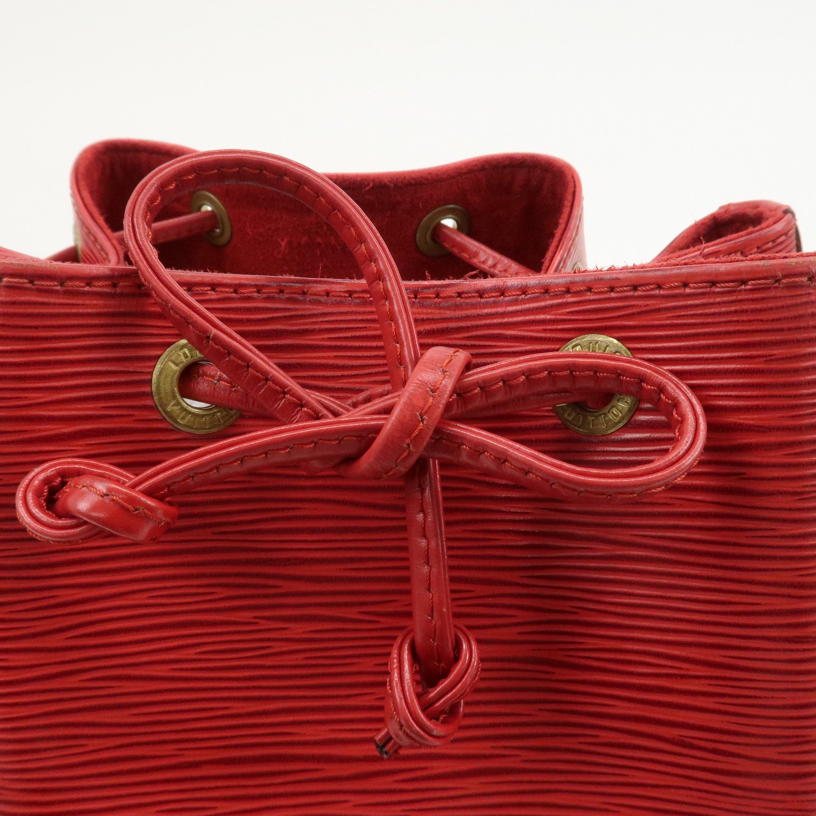 Louis Vuitton Epi Leather Noe Shoulder Bag Castilian Red M59007