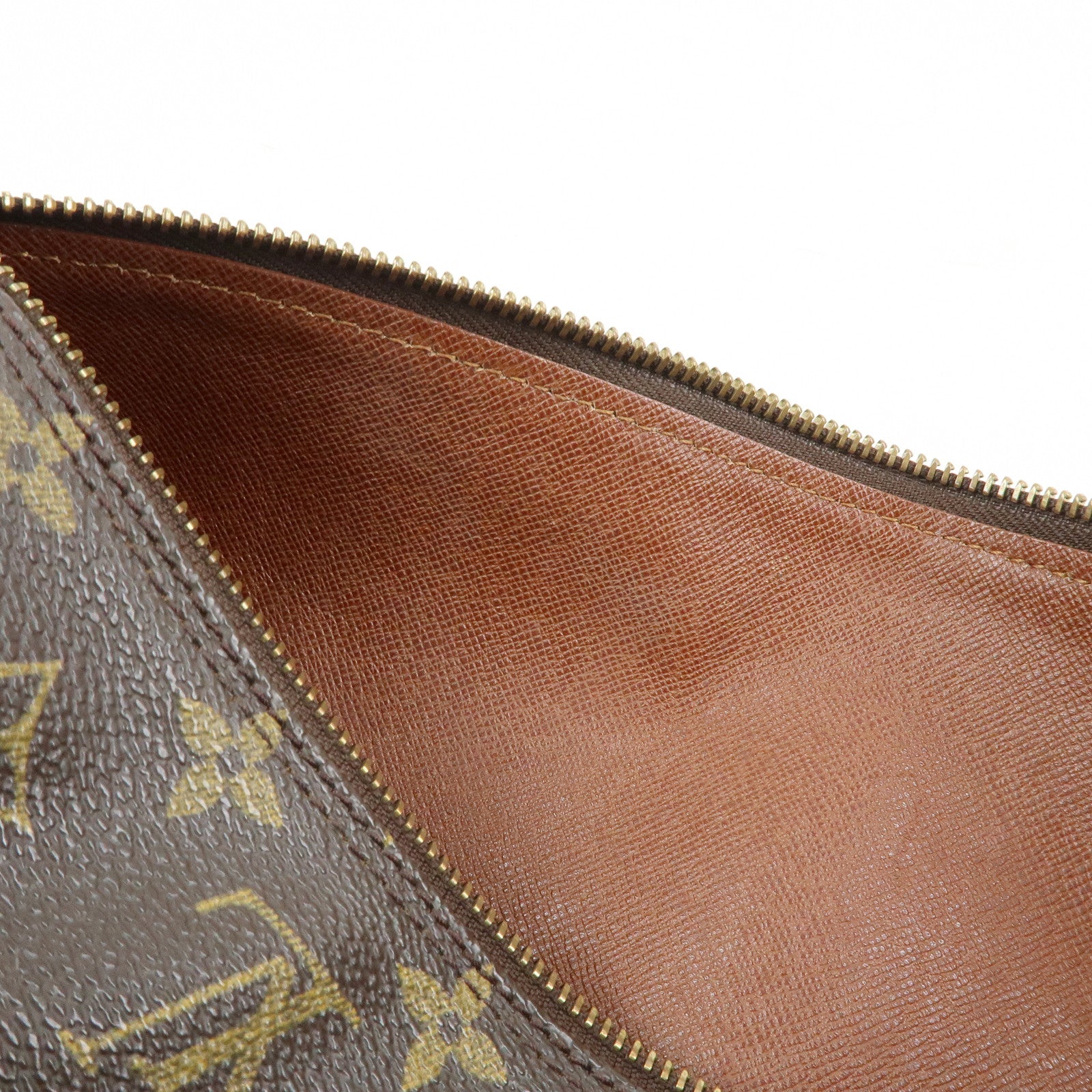 Louis Vuitton Monogram Papillon 30 Hand Bag Brown M51385