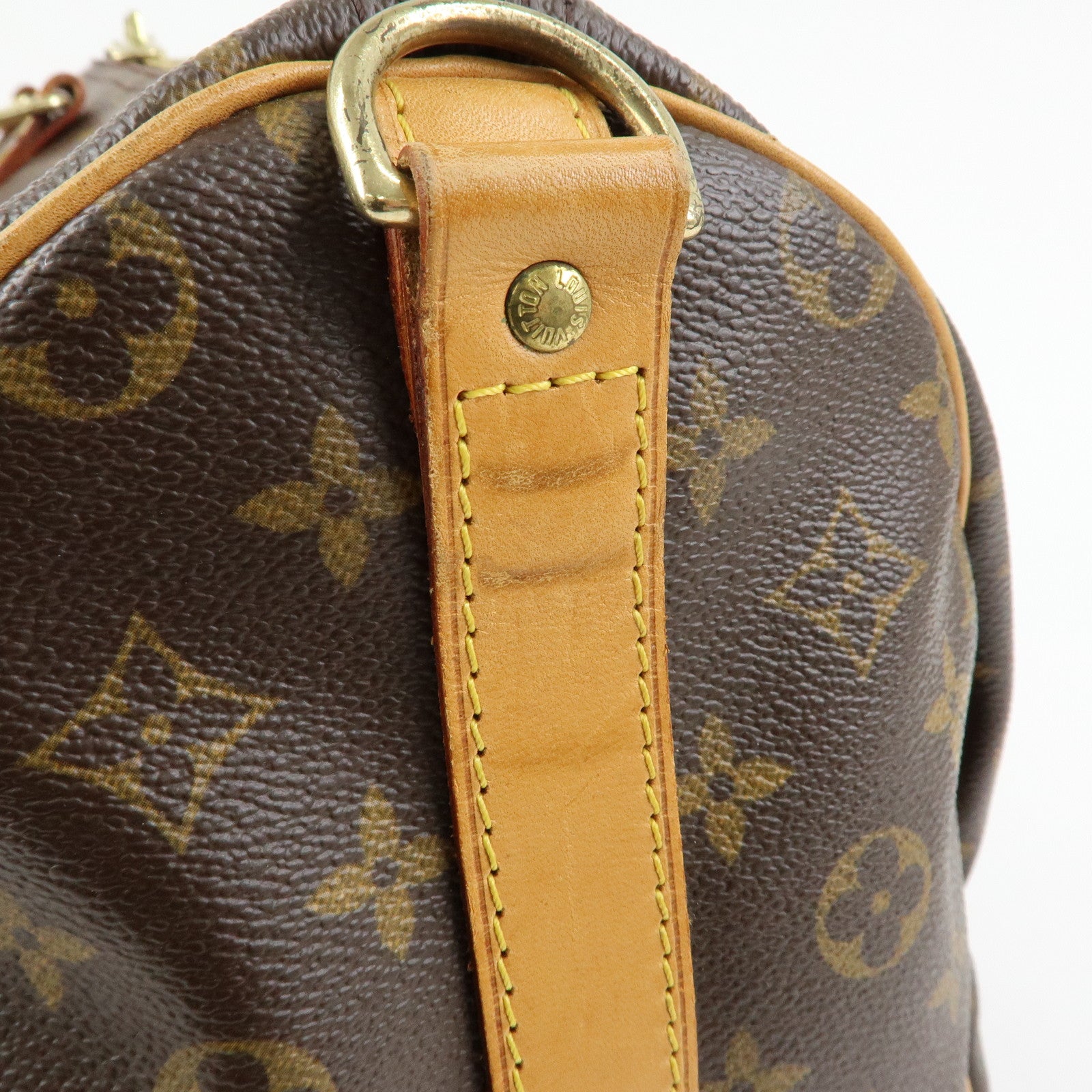 Louis Vuitton Monogram Keep All Bandouliere 50 Boston Bag M41416