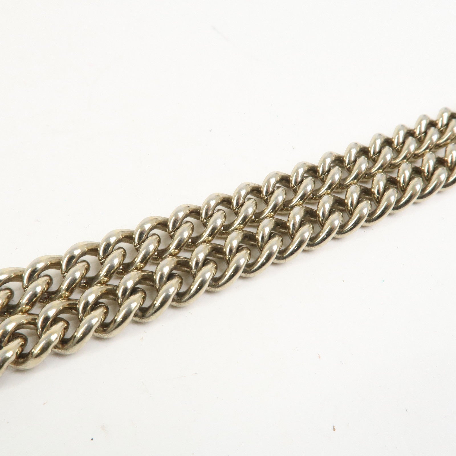 GUCCI SOHO Leather Chain Shoulder Bag Metallic Pink 353965