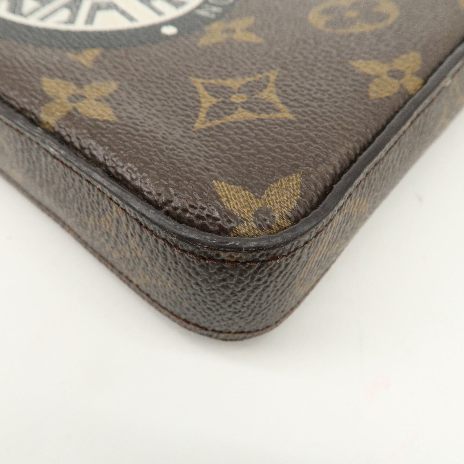 Louis Vuitton Monogram Pochette Felicie My World Tour Brown M62145