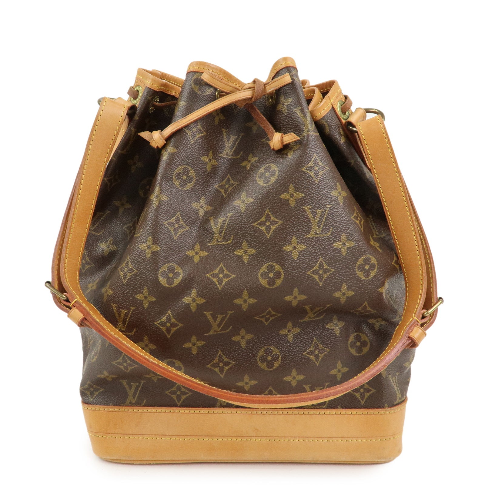 Louis Vuitton Monogram Noe Shoulder Bag Hand Bag Brown M42224