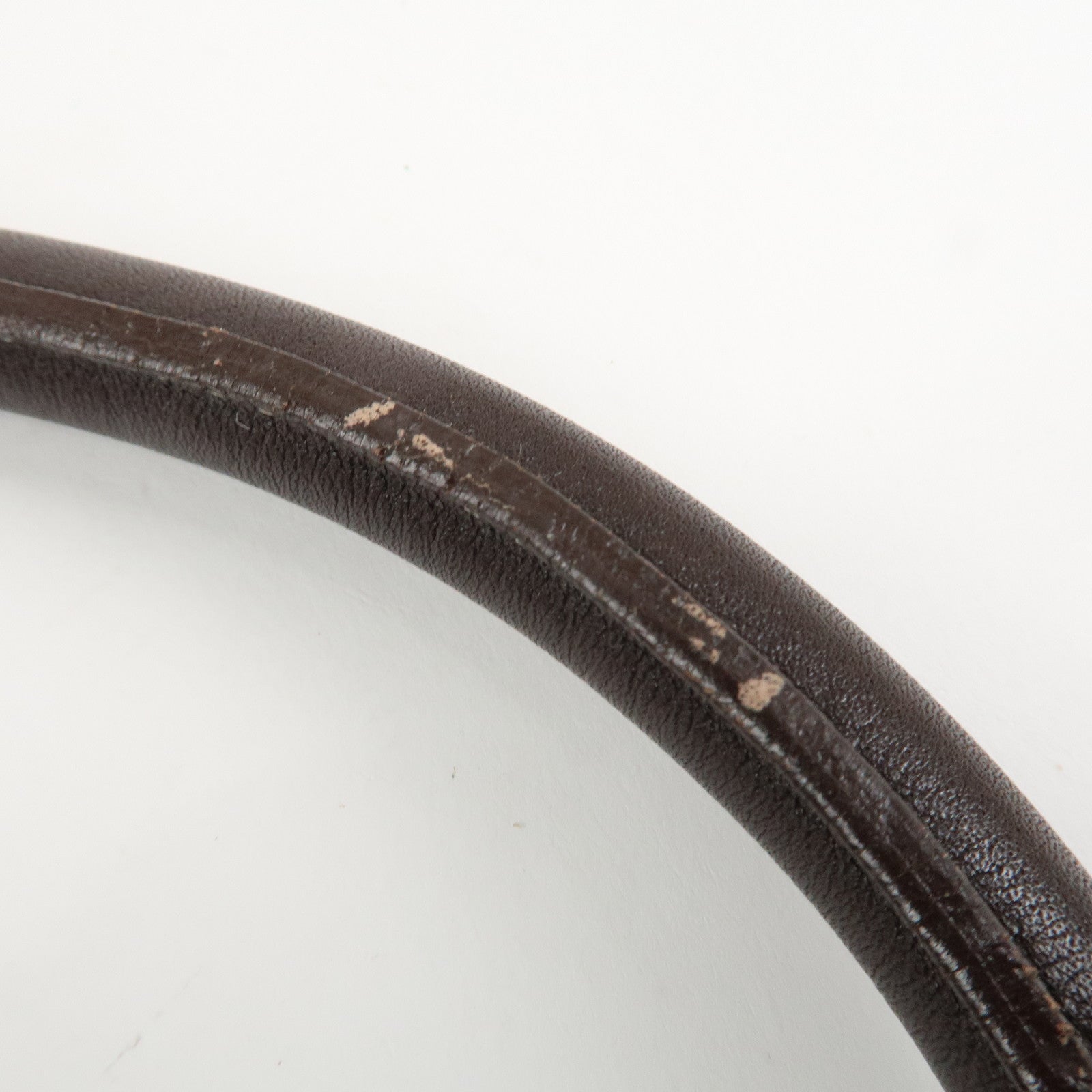 LOEWE Anagram Leather Suede Tote Bag Hand Bag Brown Beige