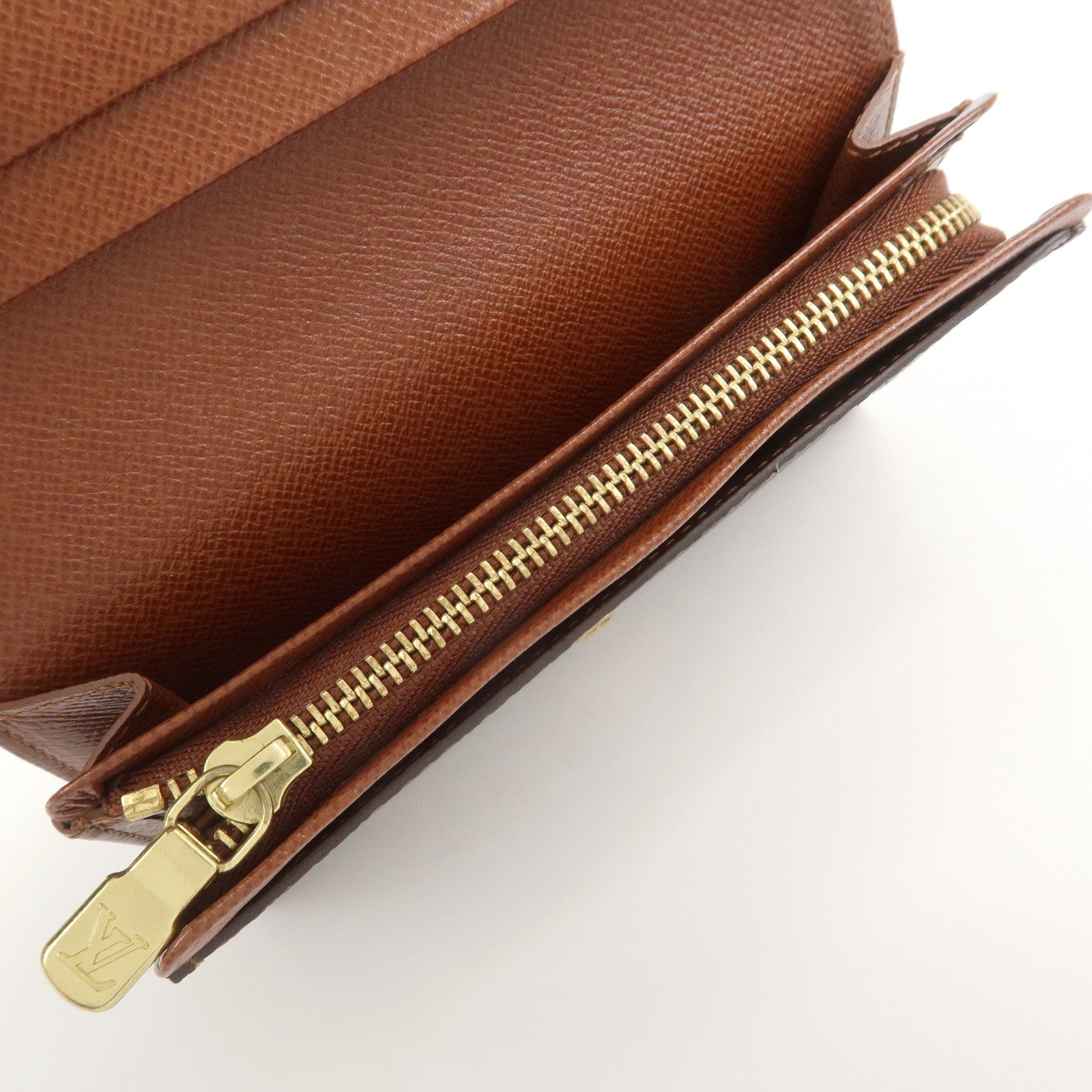 Louis Vuitton Monogram Porte Monnaie Billet Tresor Wallet M61730