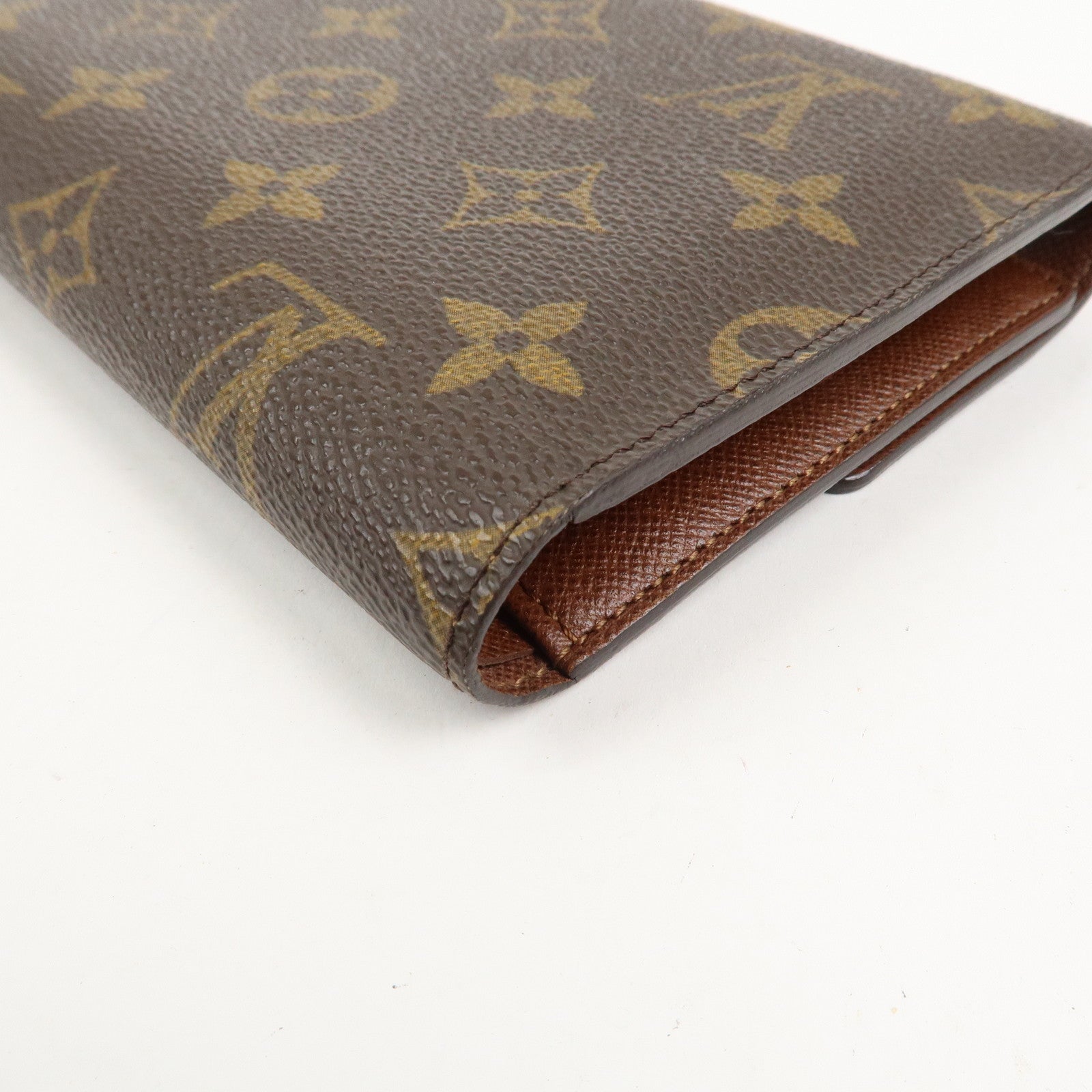 Louis Vuitton Monogram Porte Tresor Etui Papiers Wallet M61202