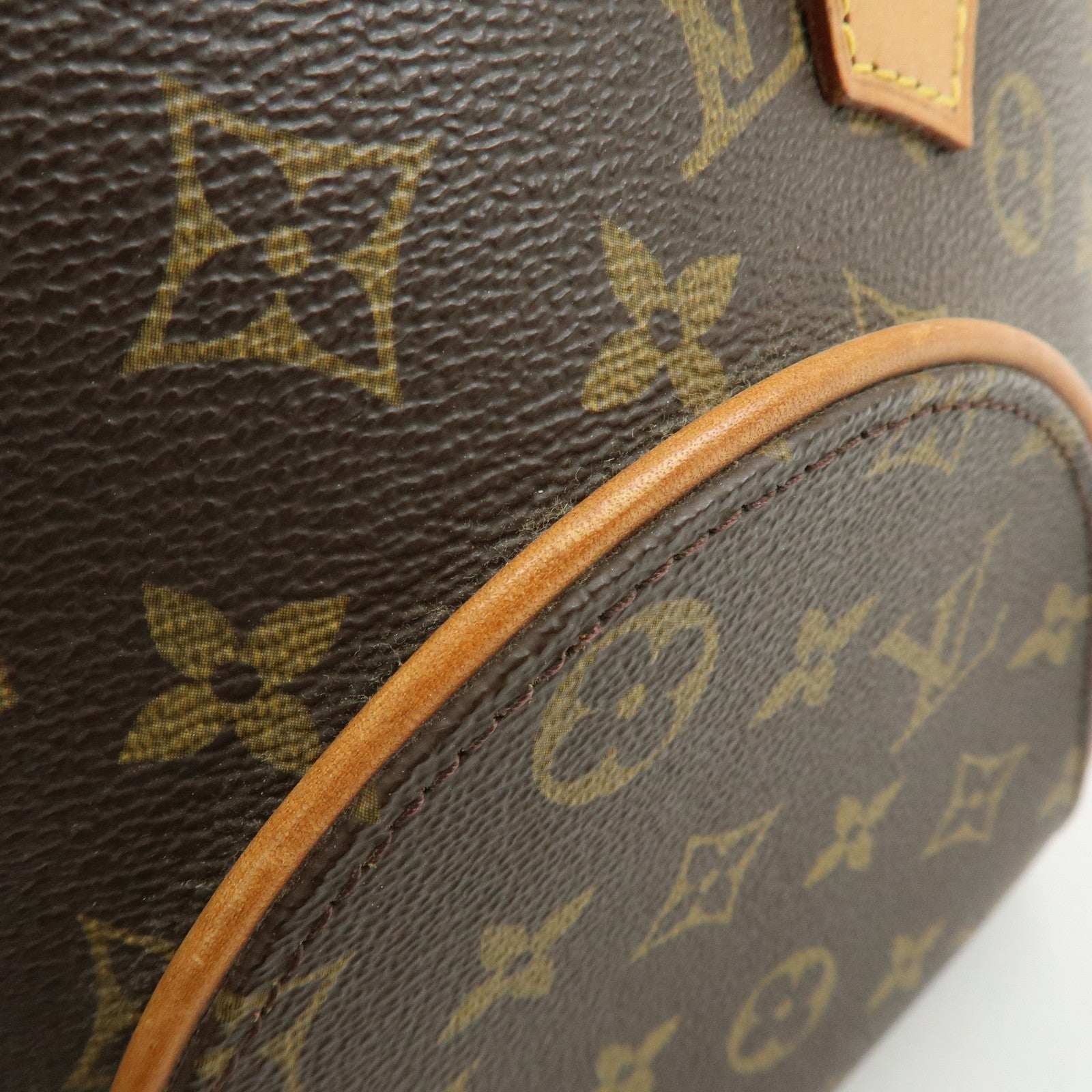 Louis Vuitton Monogram Ellipse PM Hand Bag Brown M51127