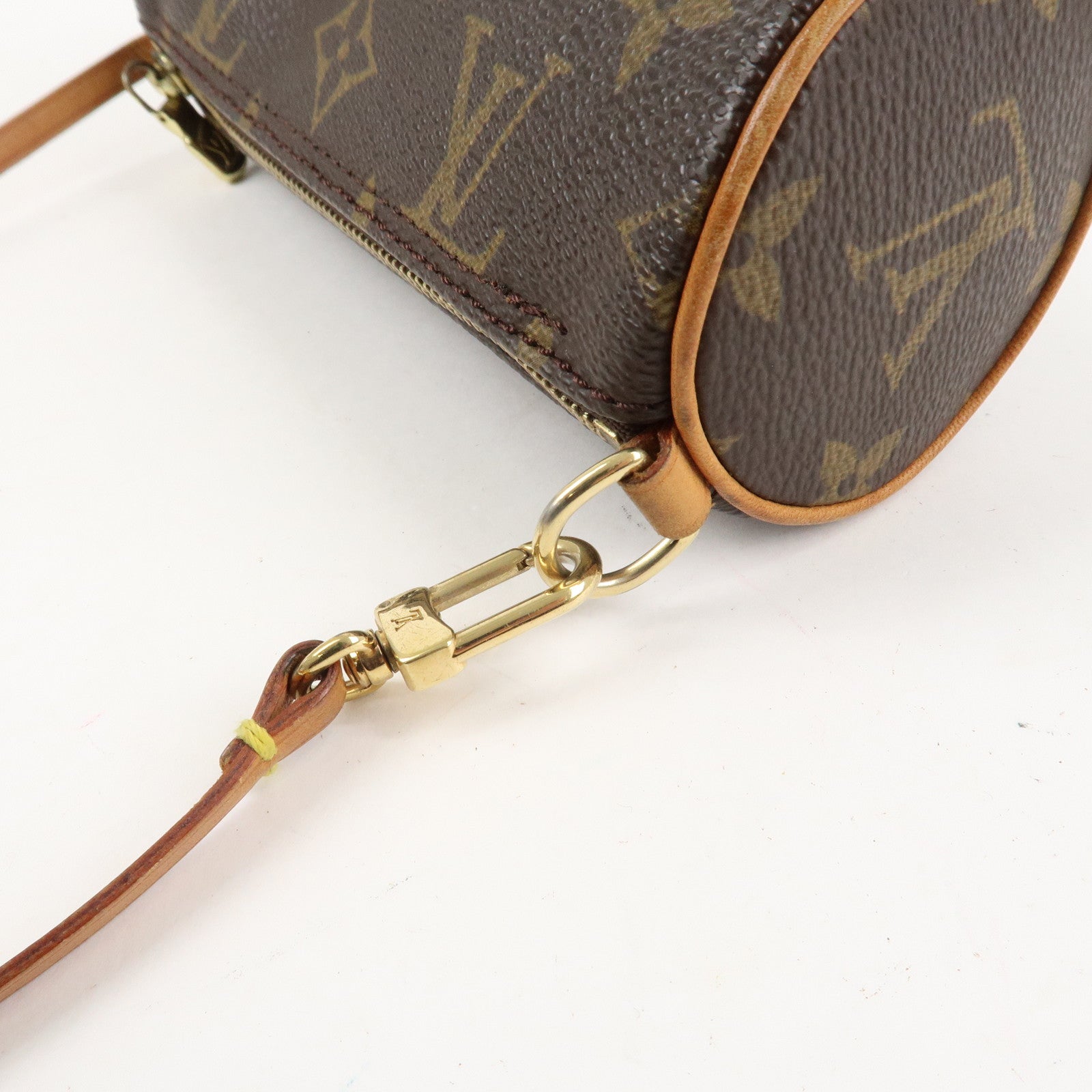 Louis Vuitton Set of 2 Monogram Mini Pouch for Papillon Bag Brown Used