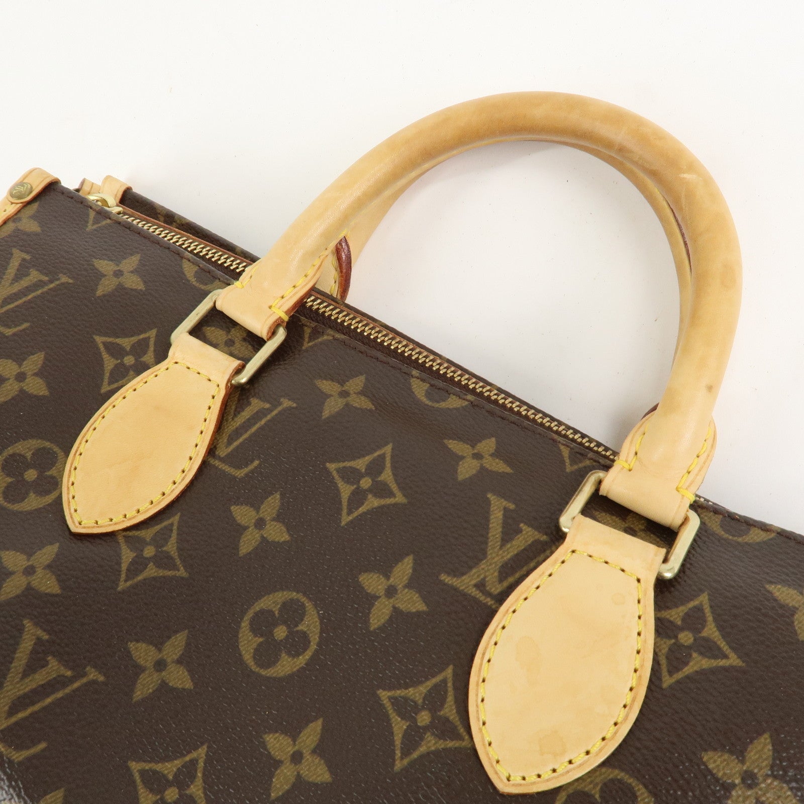 Louis Vuitton Monogram Popincourt Hand Bag Brown M40009