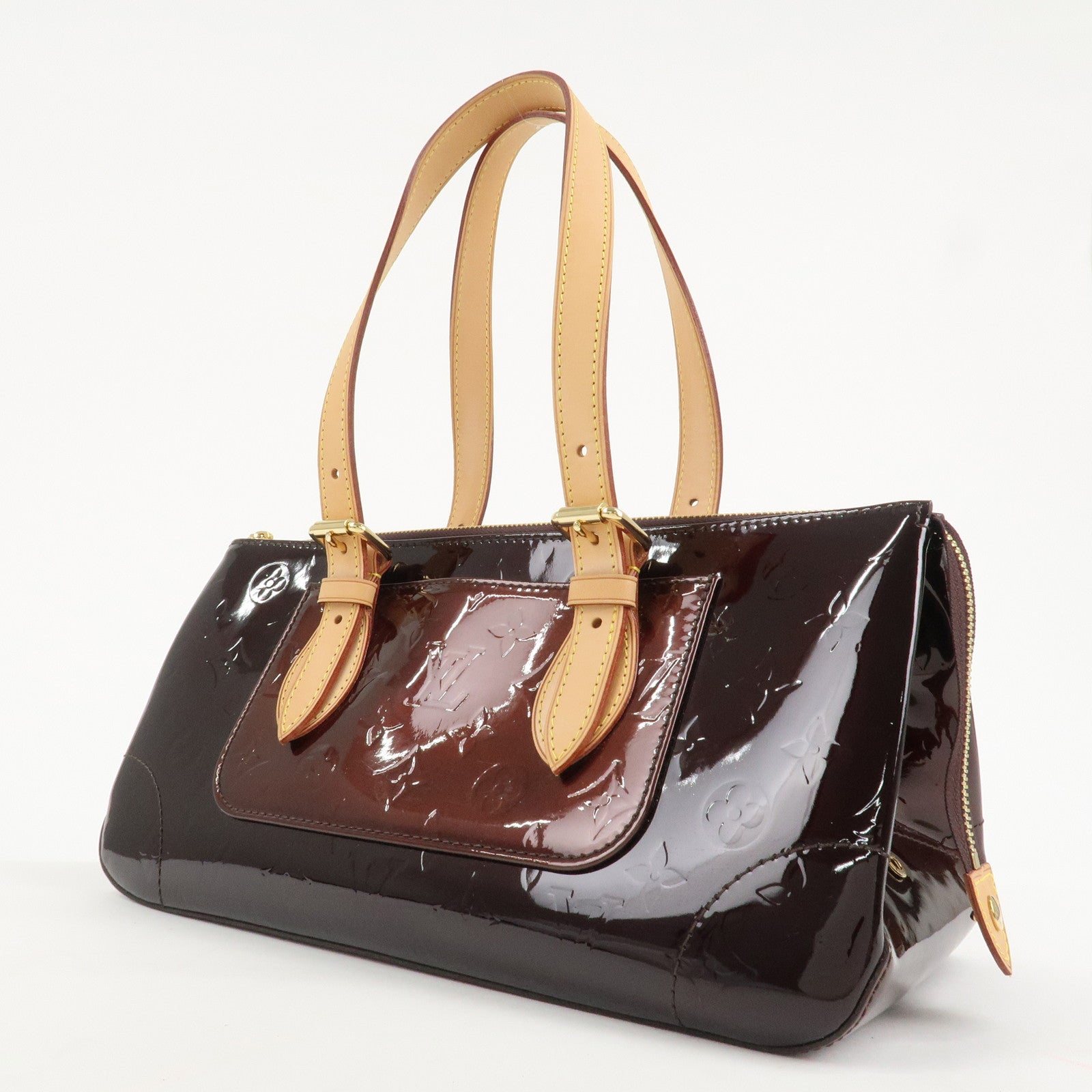 Louis Vuitton Monogram Vernis Rosewood Avenue Hand Bag M93510